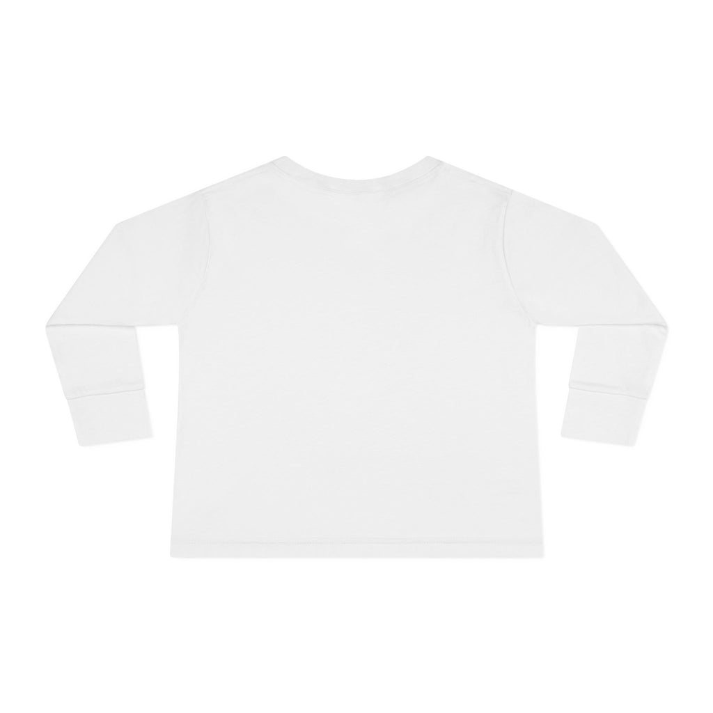 Cat Hair Is My Glitter Toddler Long Sleeve Tee