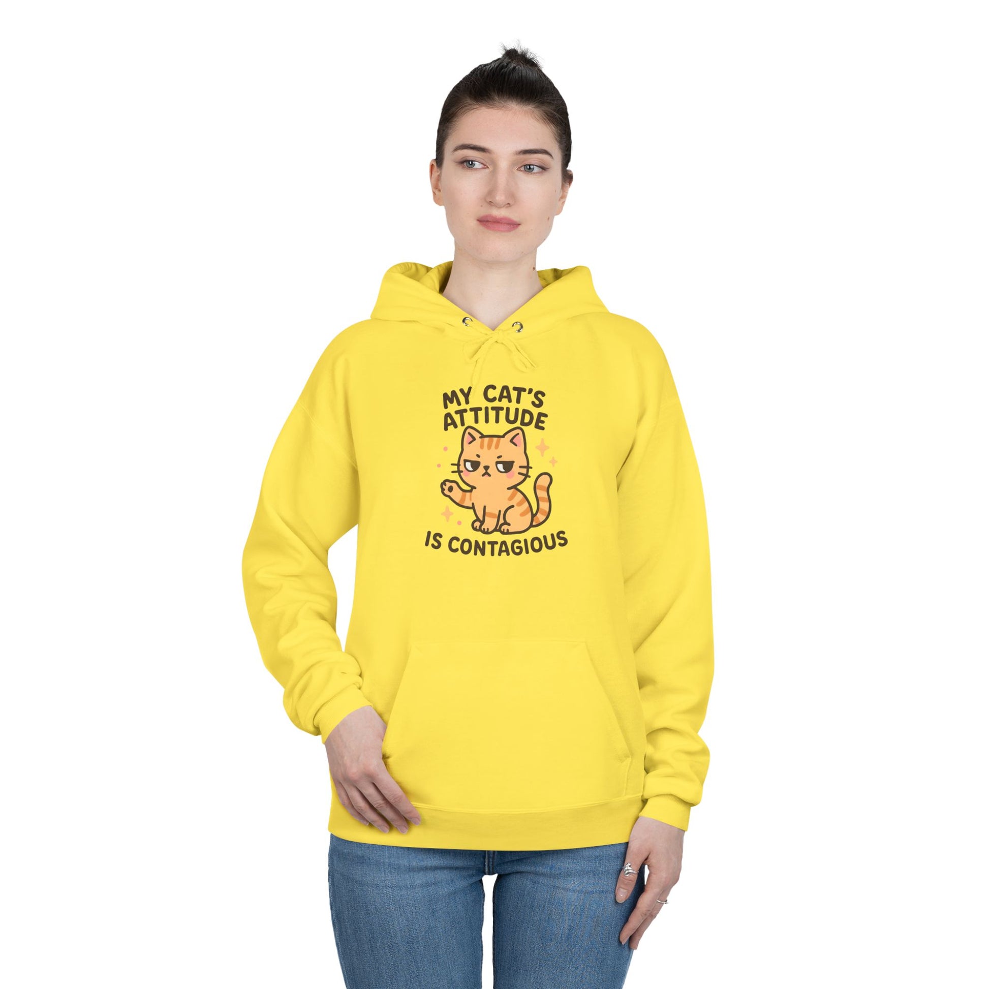 Cat Attitude Hoodie