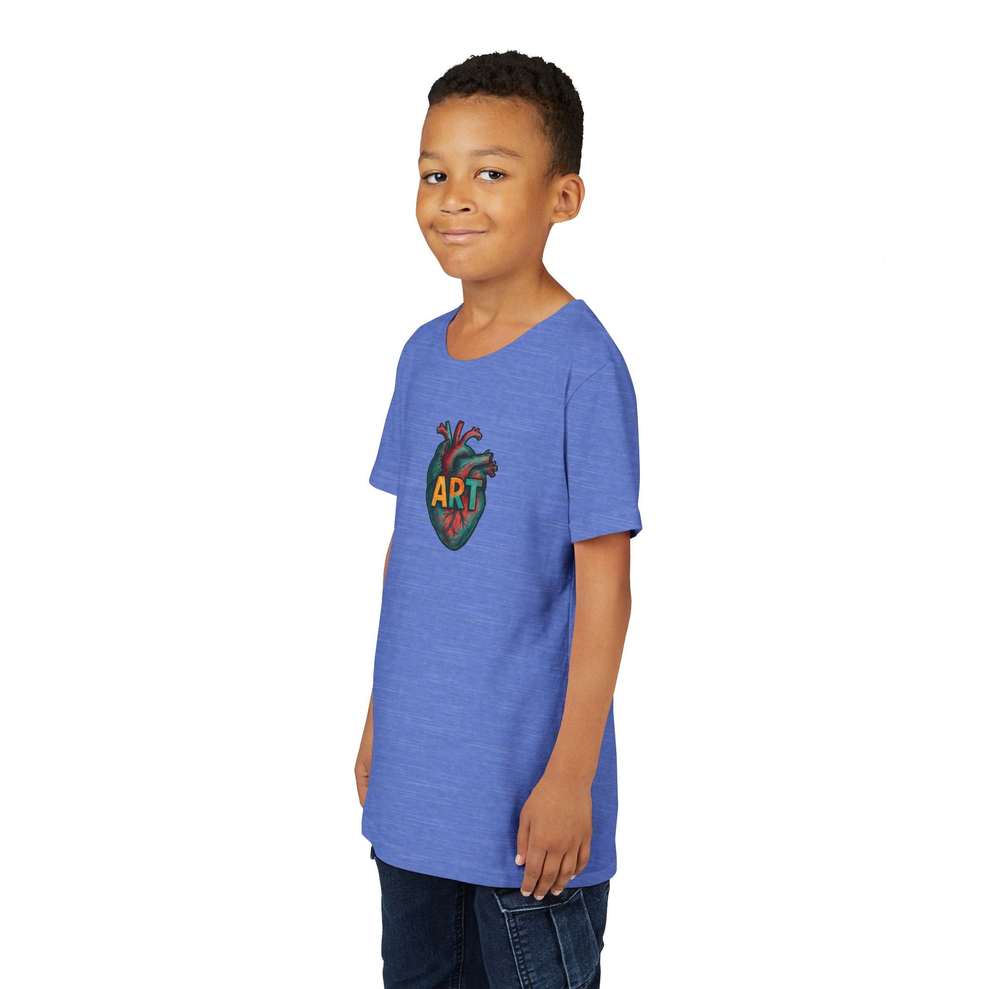 Heart Art Youth Tee Shirt