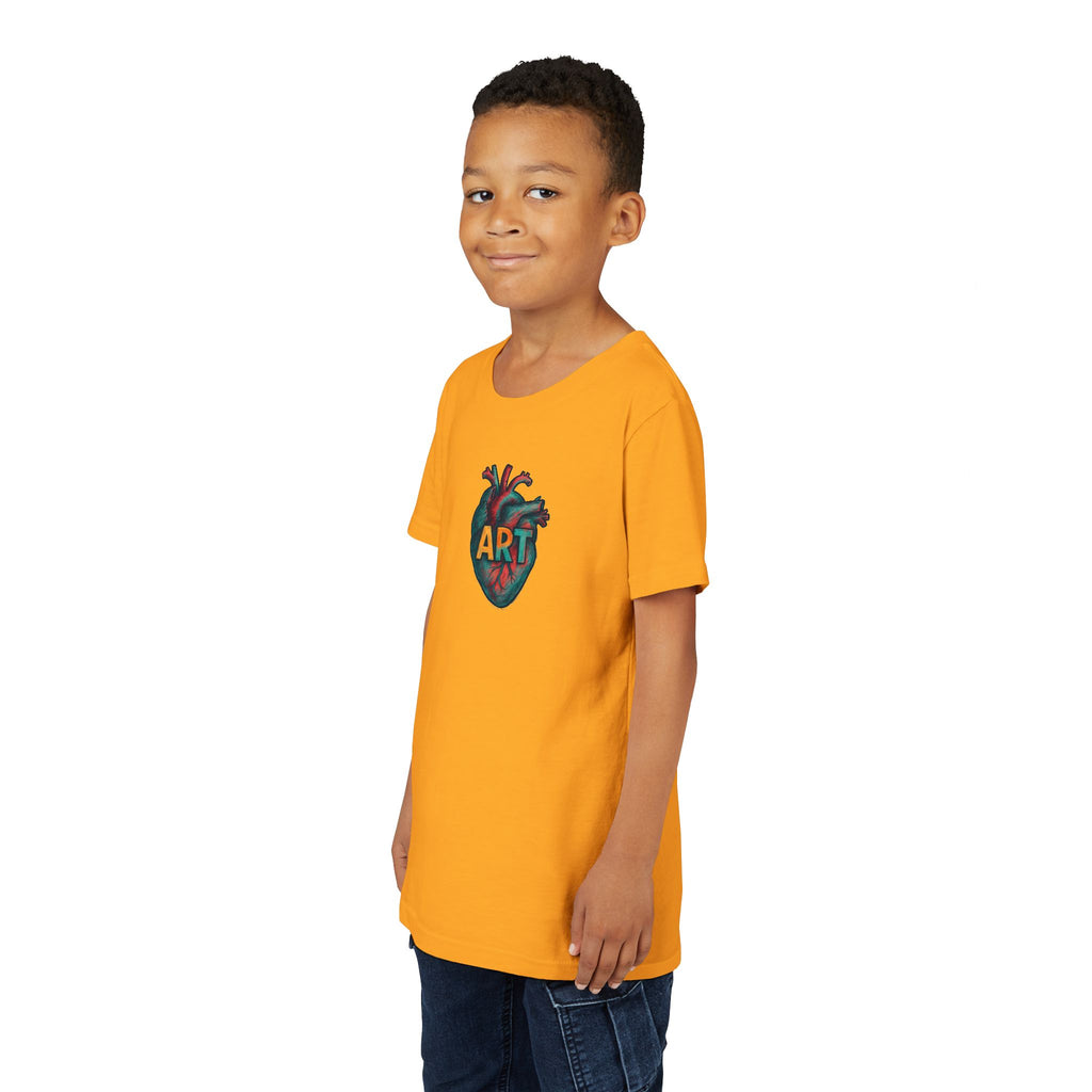 Heart Art Youth Tee Shirt