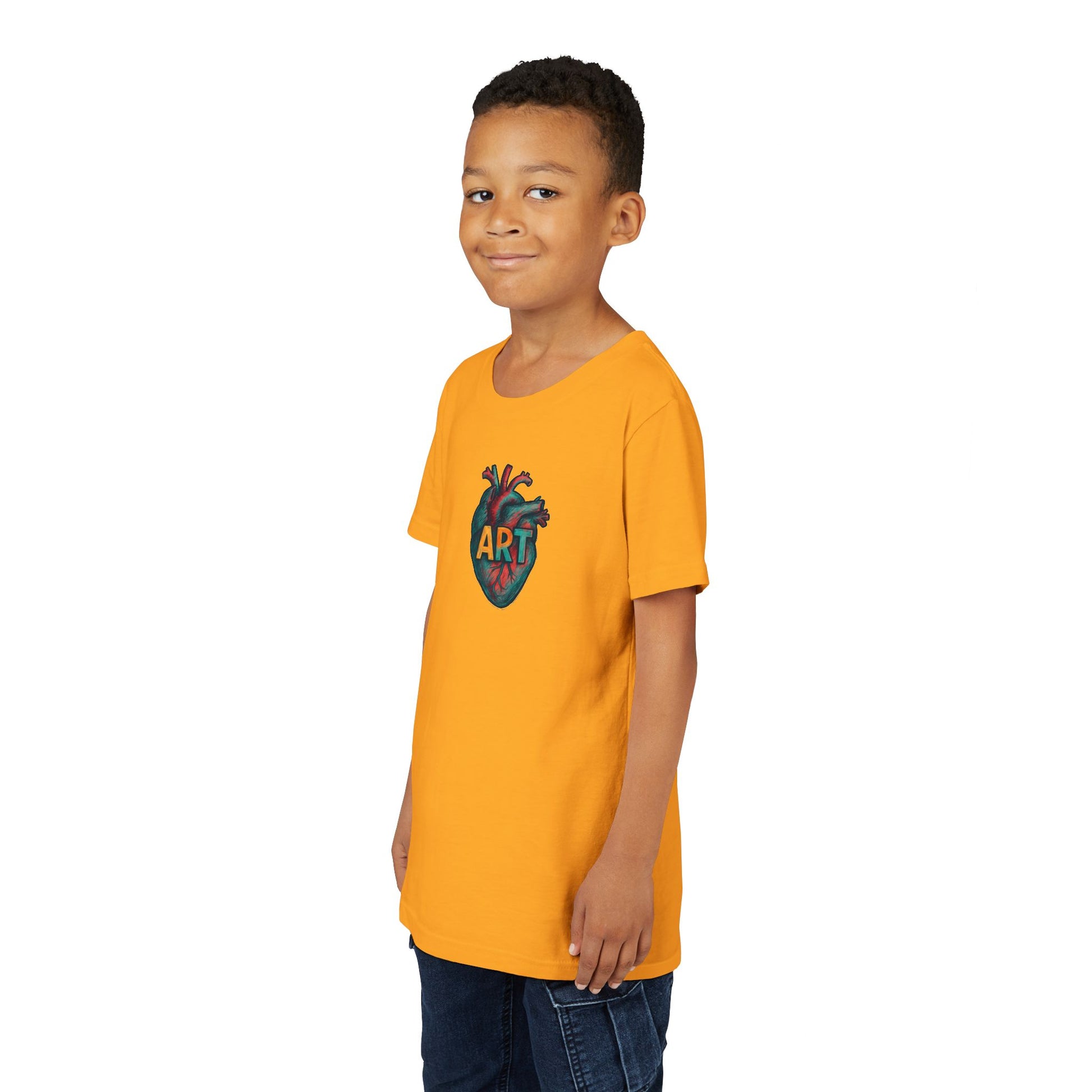 Heart Art Youth Tee Shirt