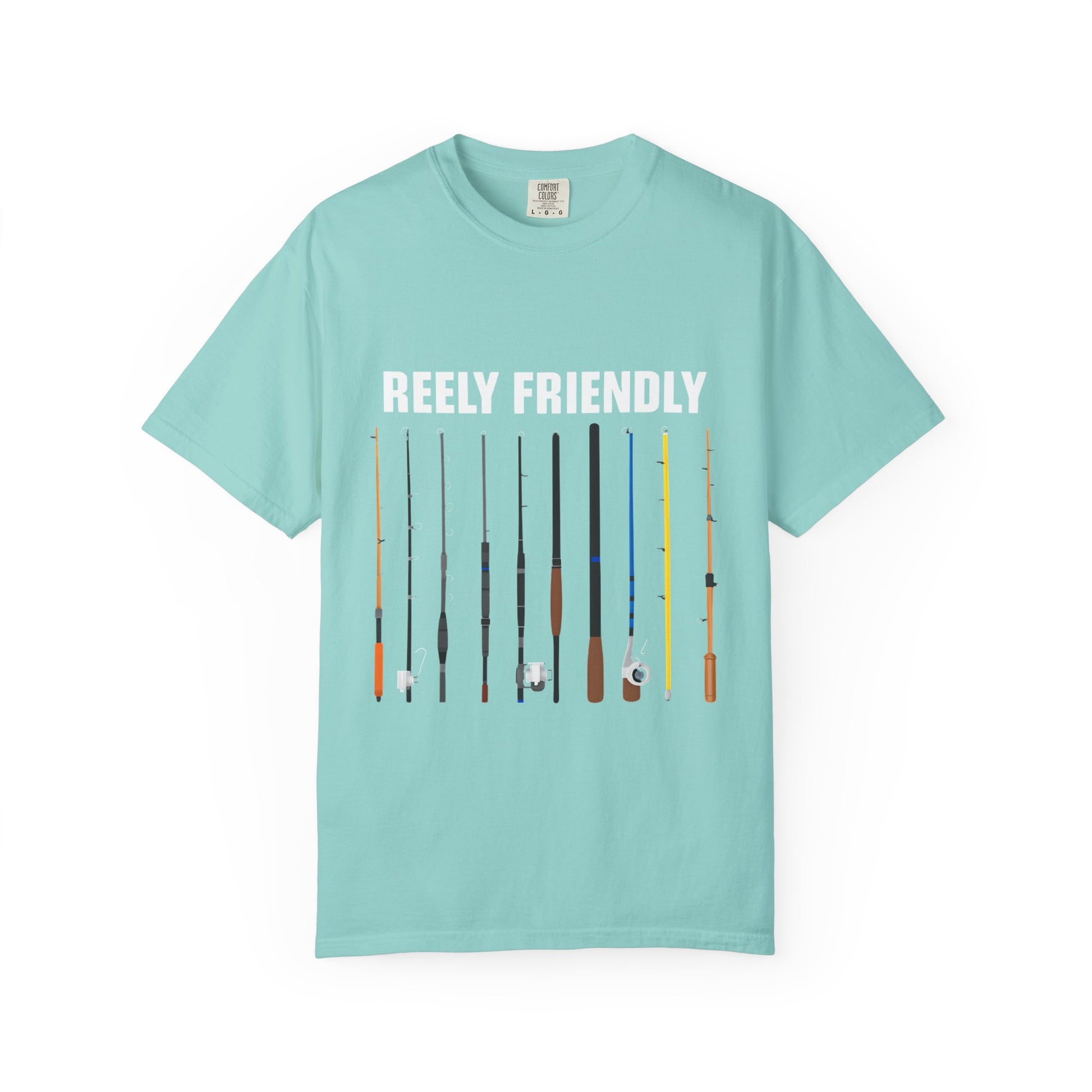 Reely Friendly Fishing T-shirt | Unisex, Gift for Fishermen, Casual Wear, Outdoor Adventure, Fishing Season