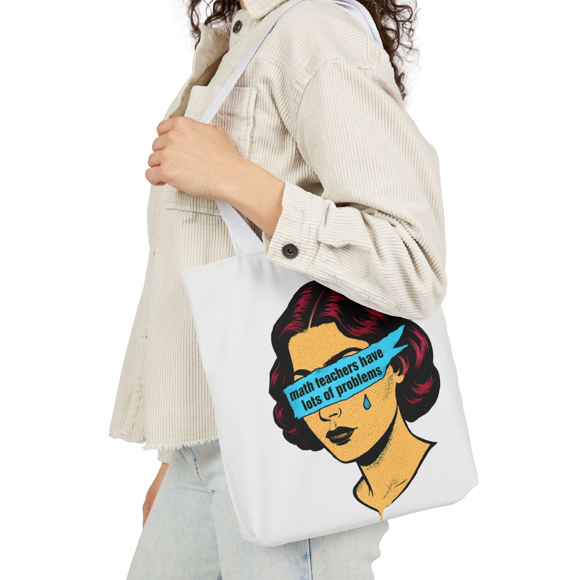 Math teacher Canvas Tote Bag
