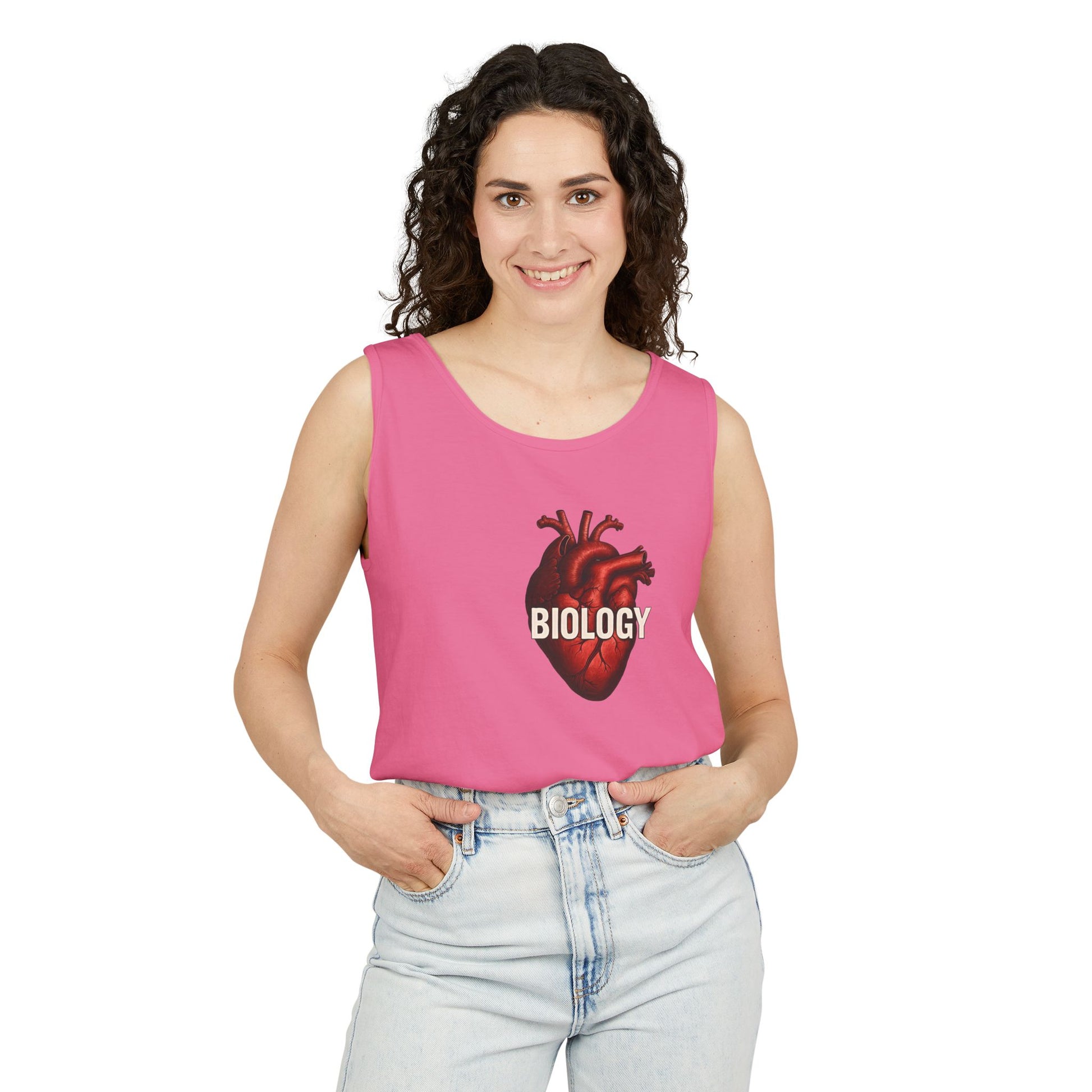 Biology Heart Tank Top - Unisex