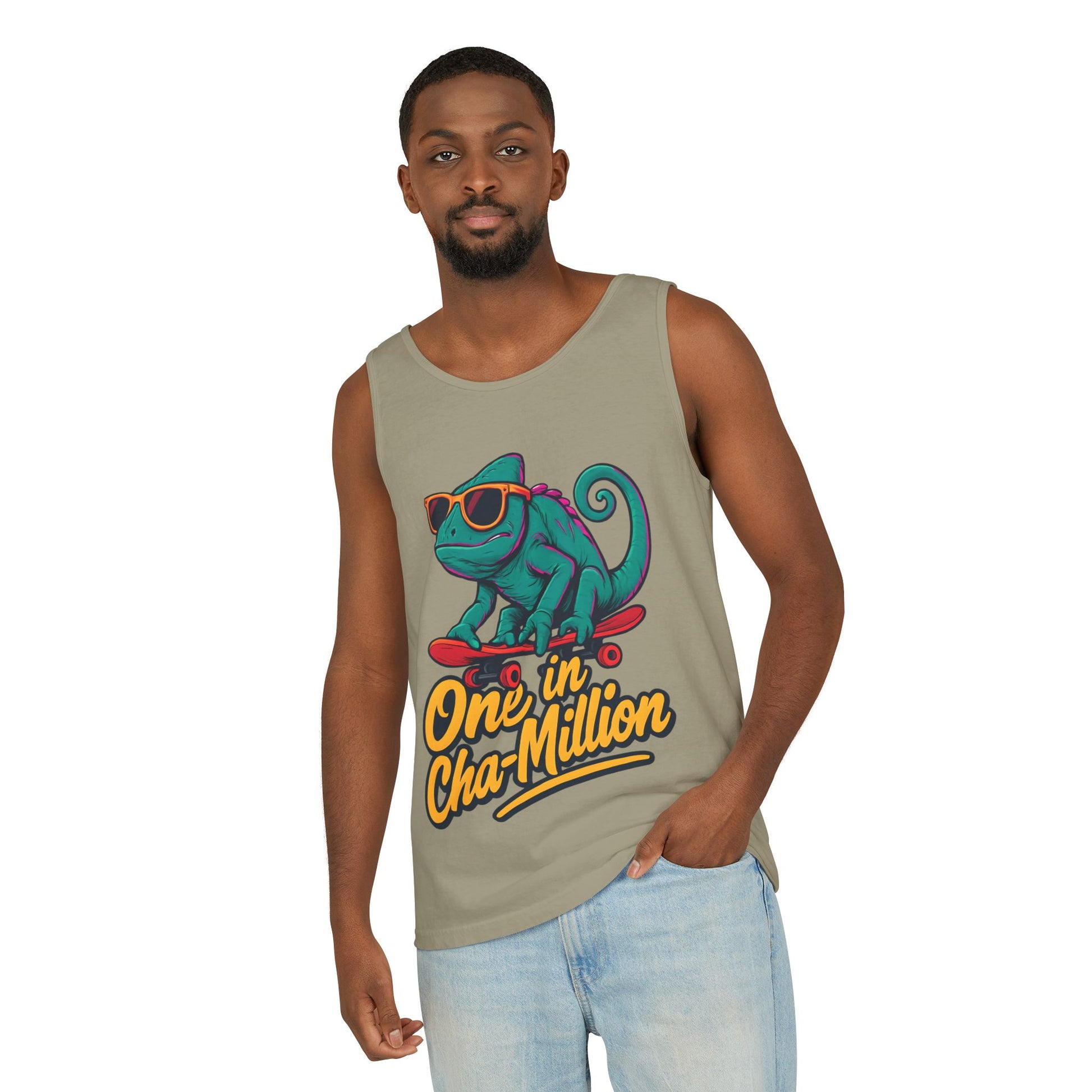 Chameleon Pun Tank Top