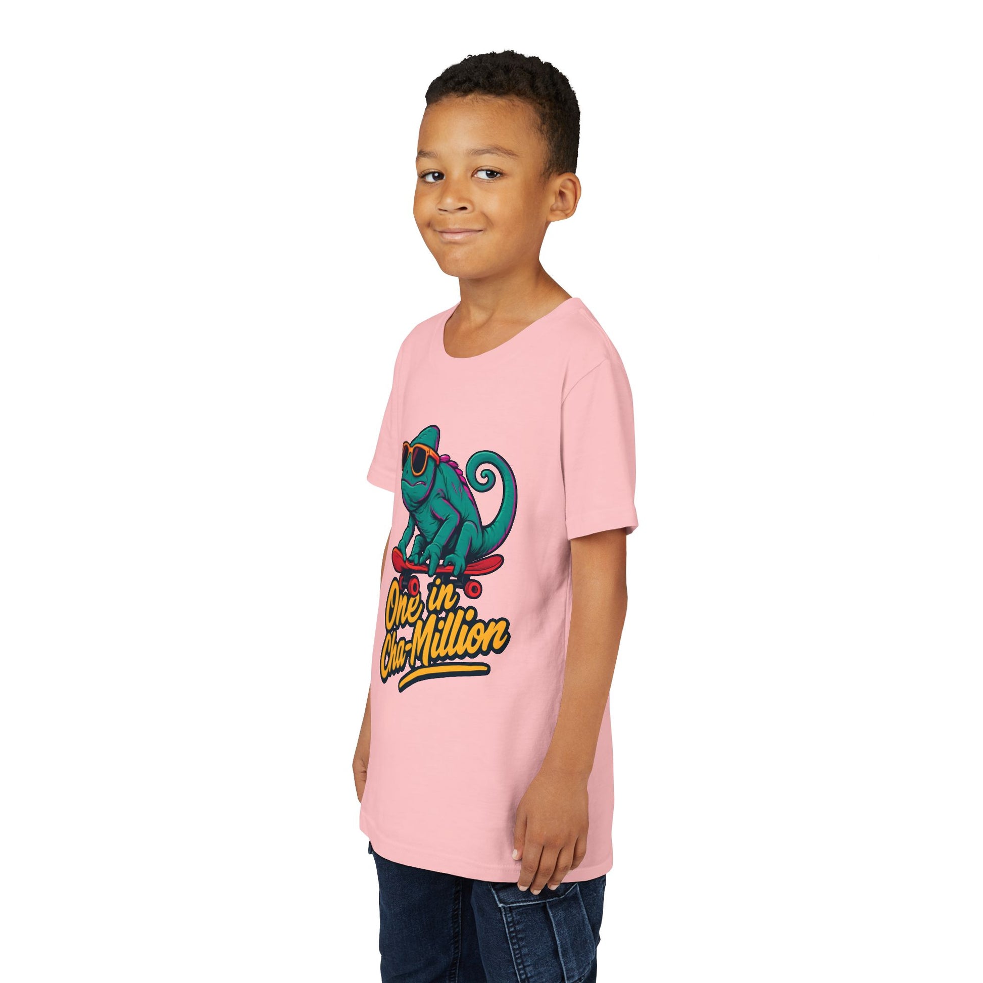 Chameleon Skateboard Shirt,  Kids T-shirt