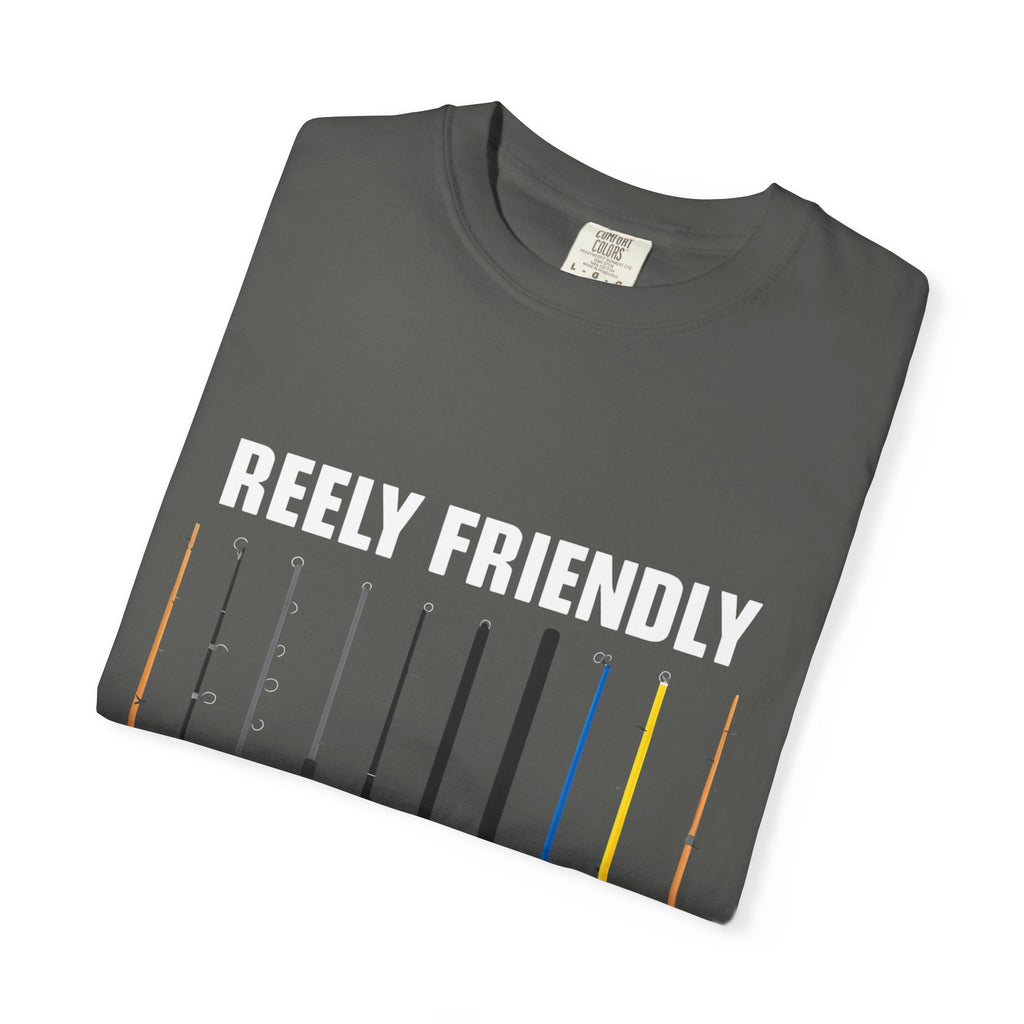 Reely Friendly Fishing T-shirt | Unisex, Gift for Fishermen, Casual Wear, Outdoor Adventure, Fishing Season