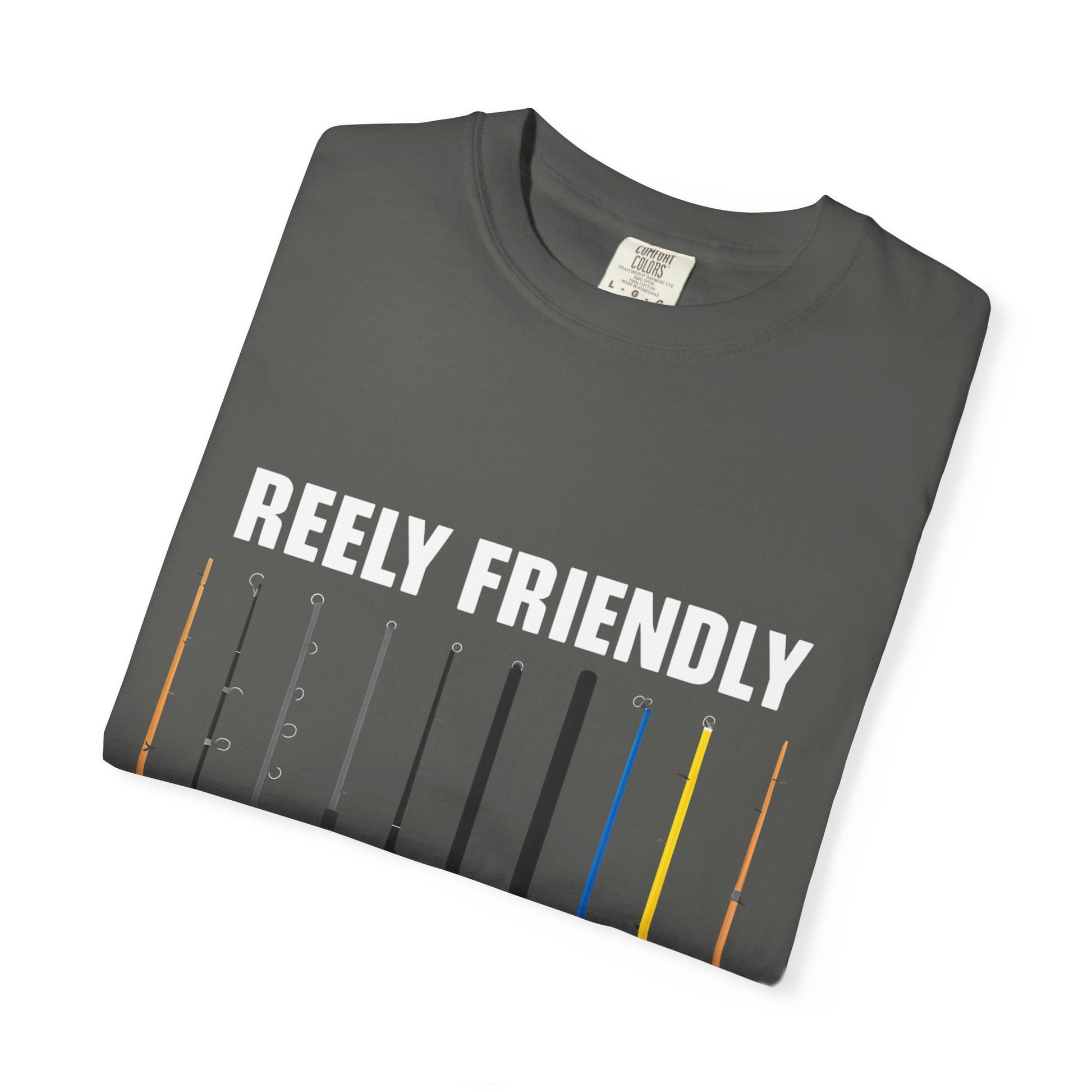Reely Friendly Fishing T-shirt | Unisex, Gift for Fishermen, Casual Wear, Outdoor Adventure, Fishing Season