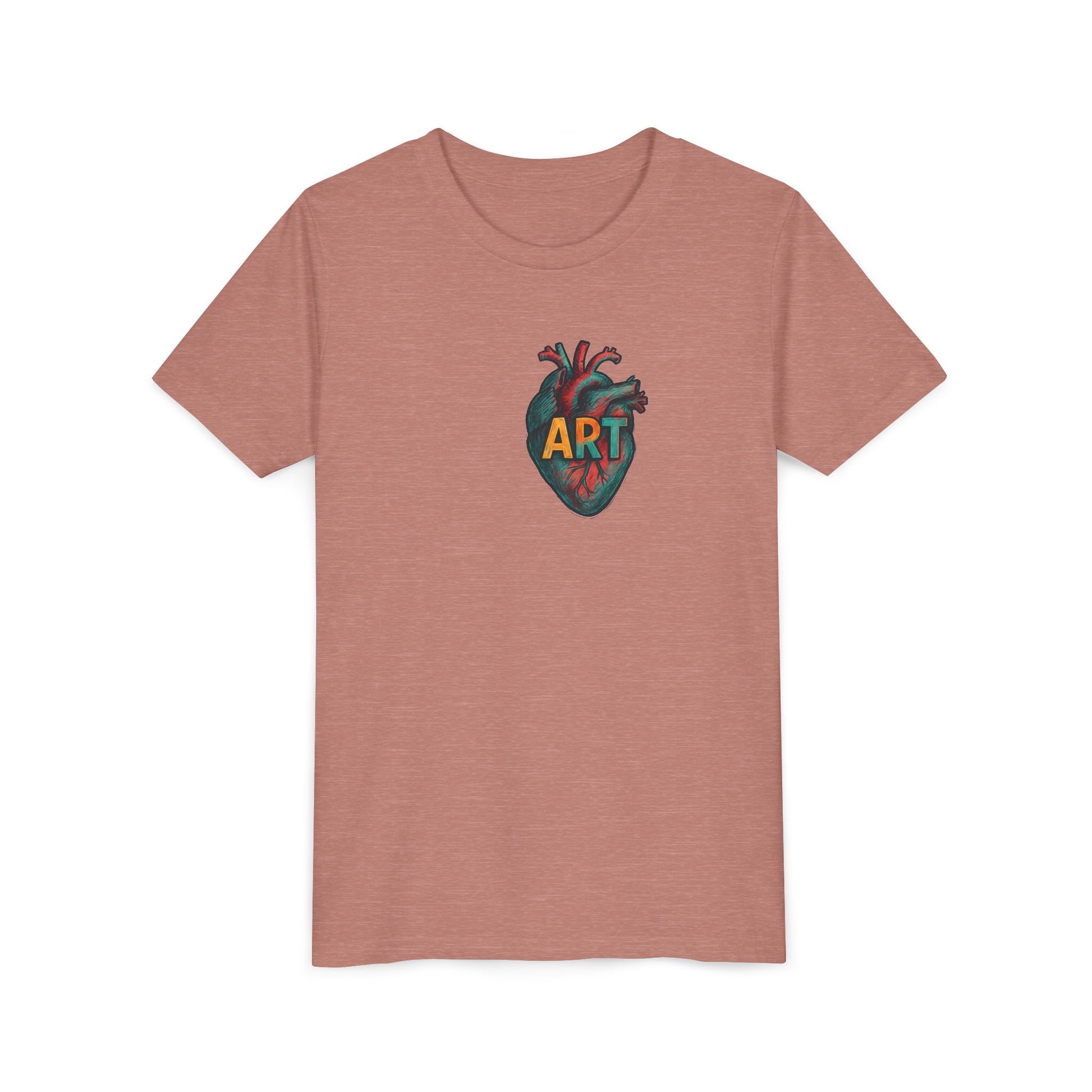 Heart Art Youth Tee Shirt
