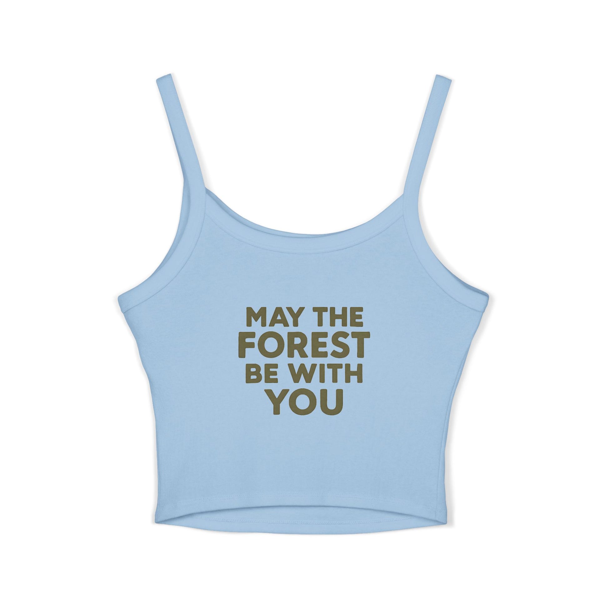 Forest Lover's Spaghetti Strap Tank Top