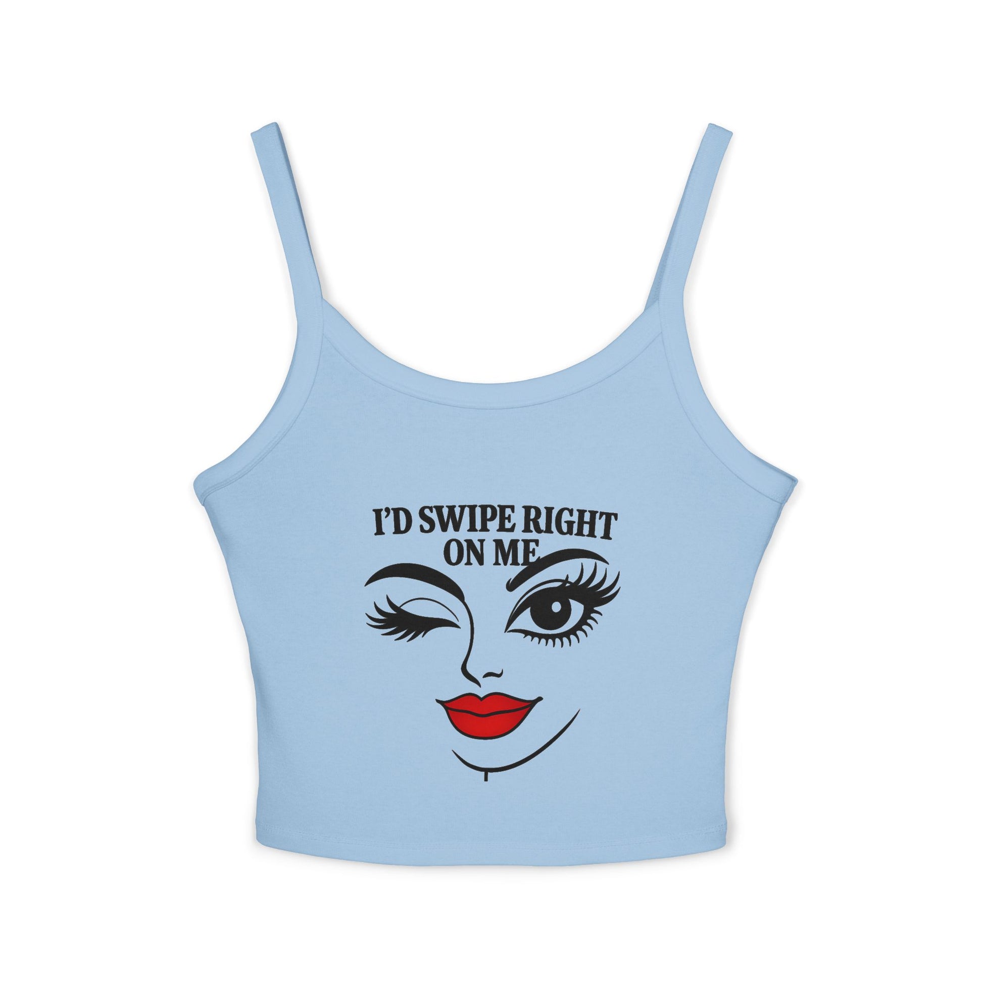 Flirty Graphic Tank Top