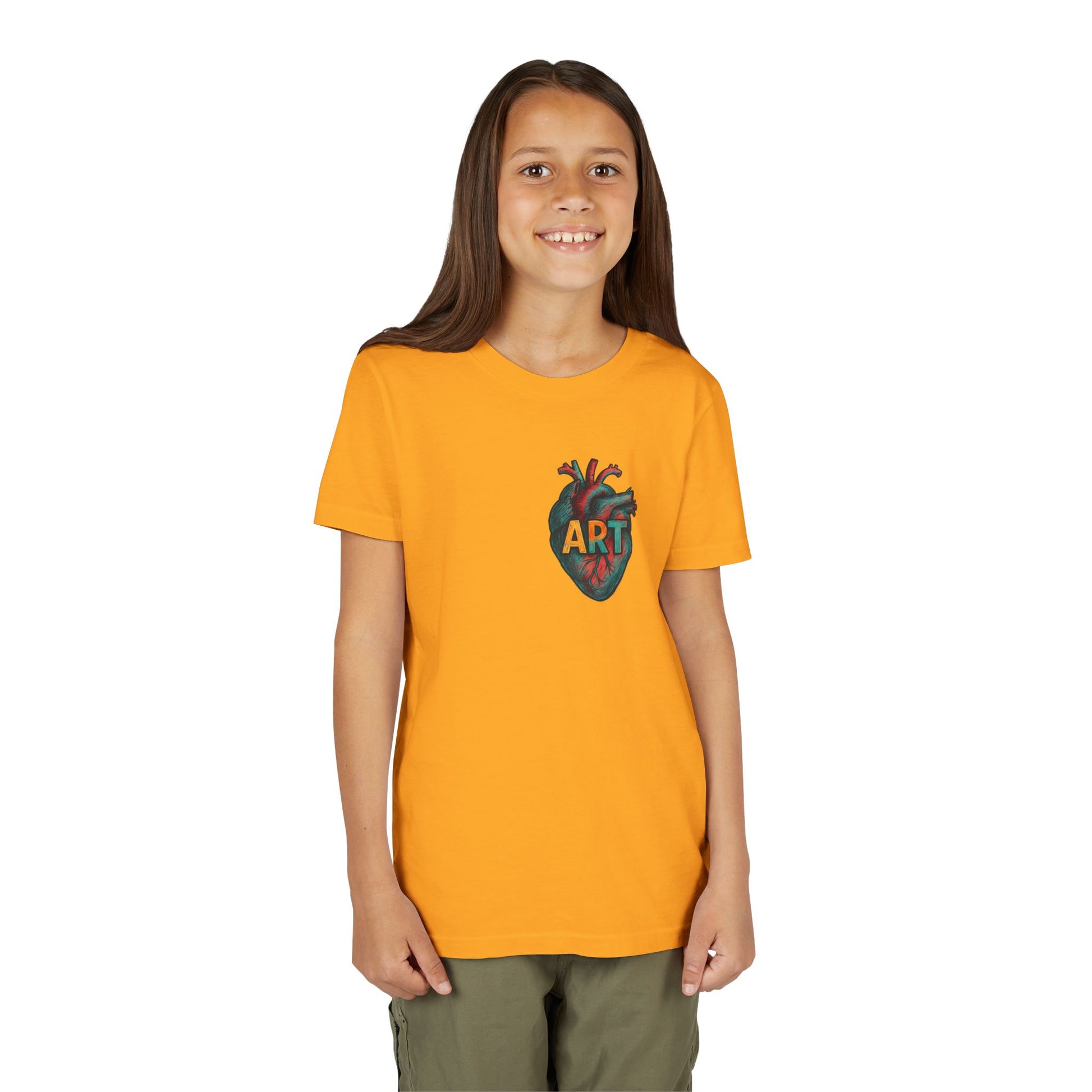 Heart Art Youth Tee Shirt