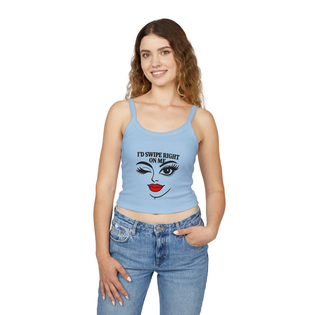 Flirty Graphic Tank Top
