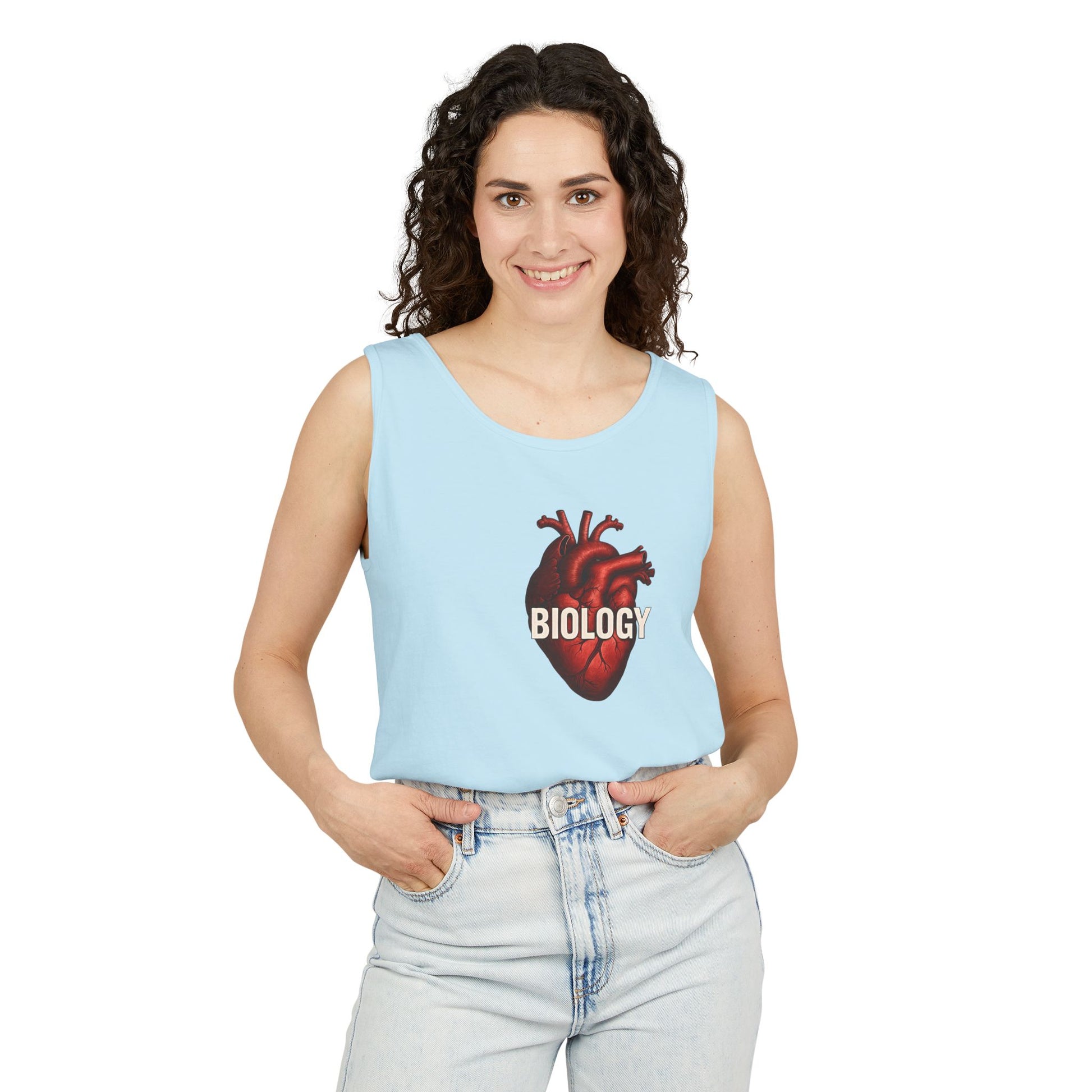 Biology Heart Tank Top - Unisex