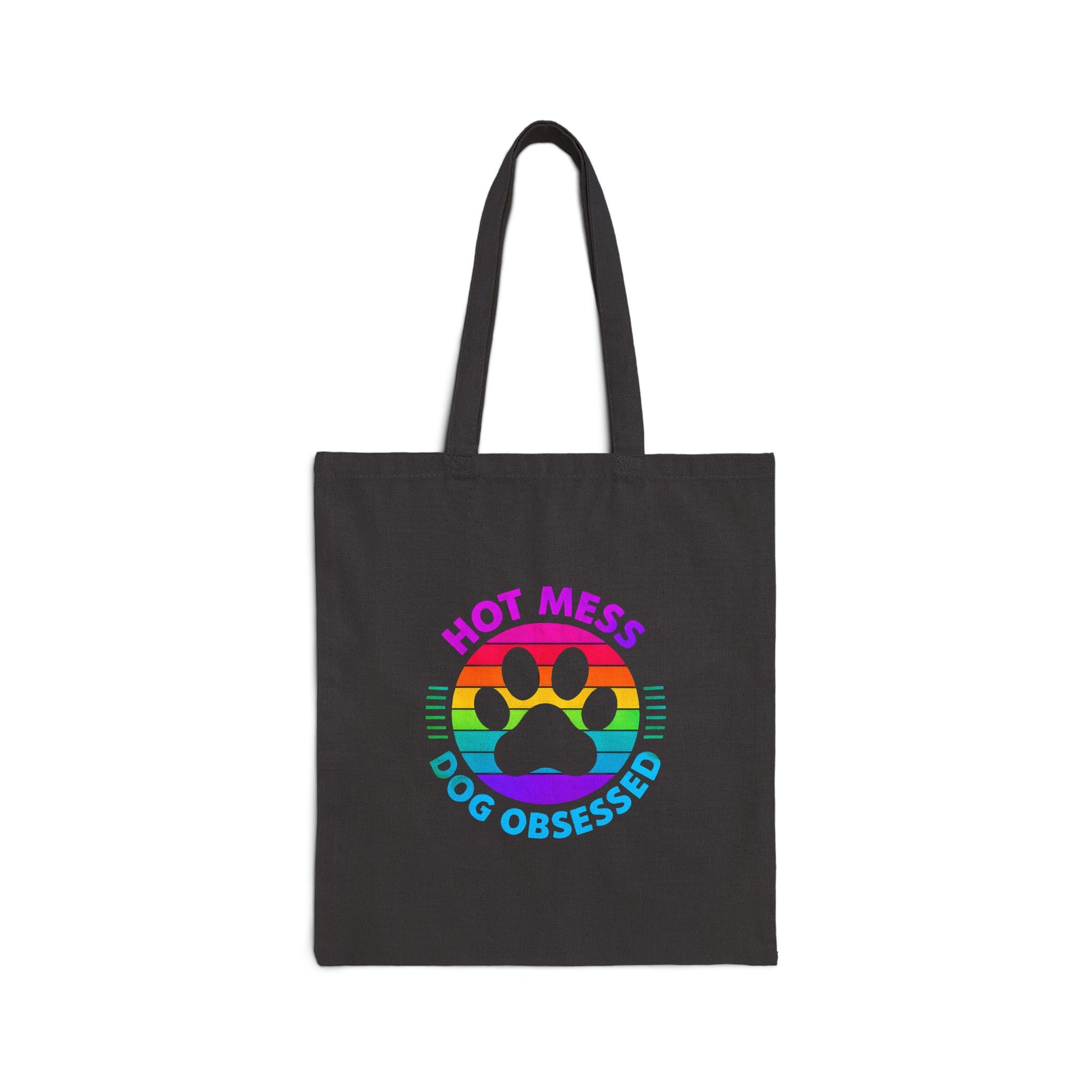 Dog Obsessed Canvas Tote Bag