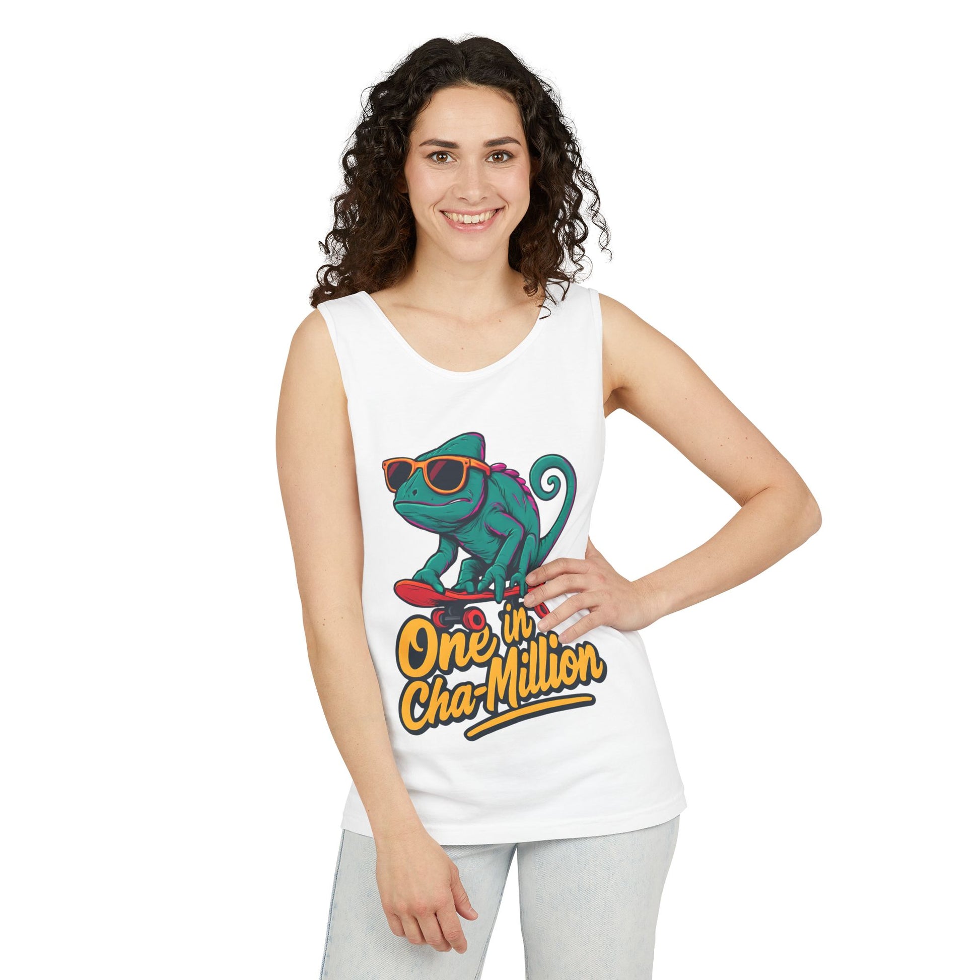Chameleon Pun Tank Top