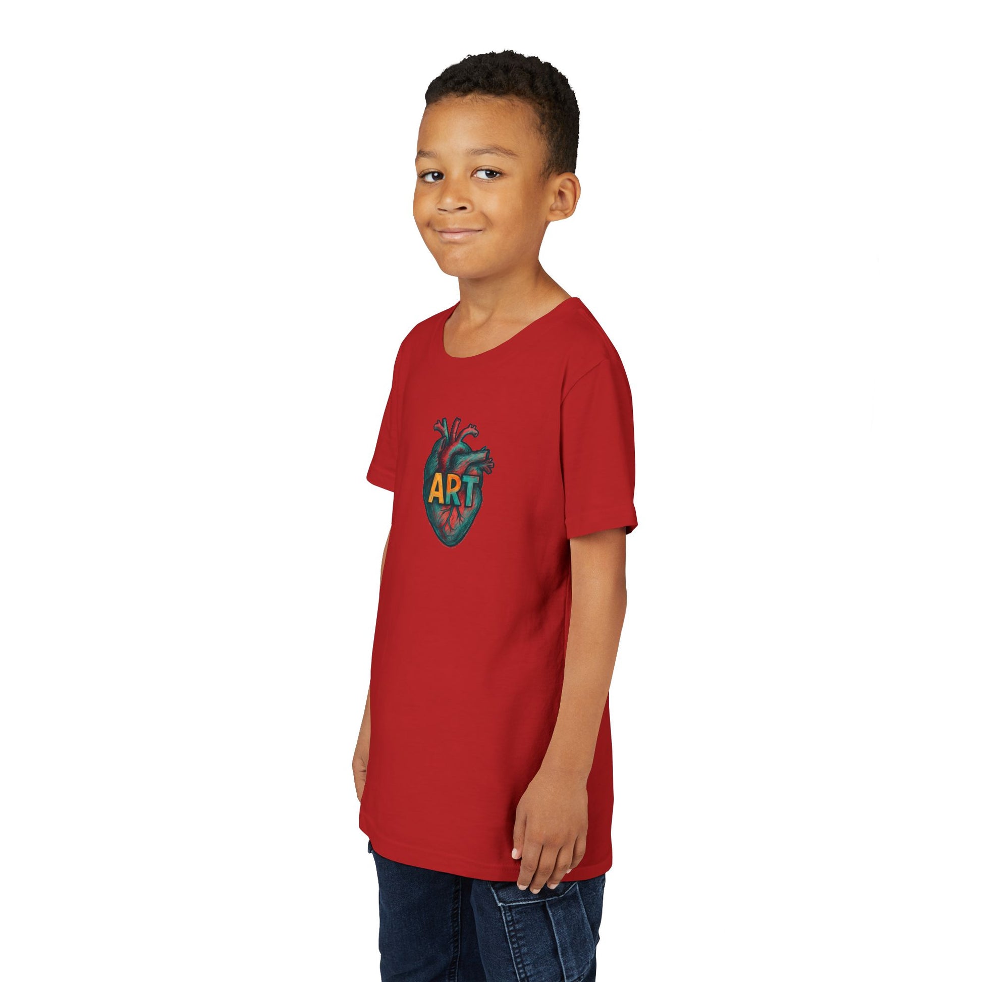 Heart Art Youth Tee Shirt