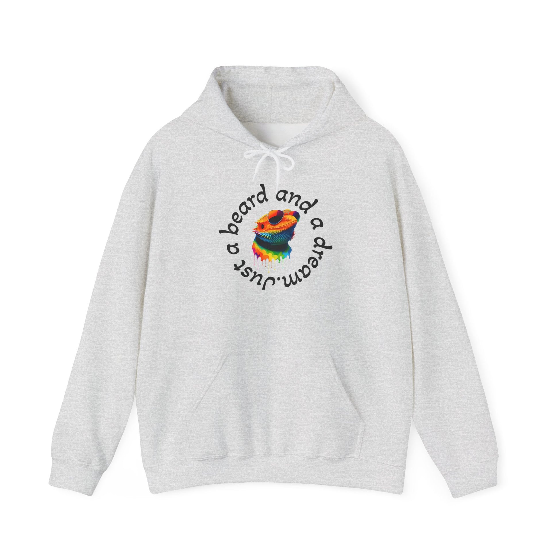 Colorful Lizard Hoodie – Unisex Heavy Blend™ Sweatshirt for Nature Lovers, Perfect Gift for Birthdays, Holidays, Cozy Wear, Unique Design