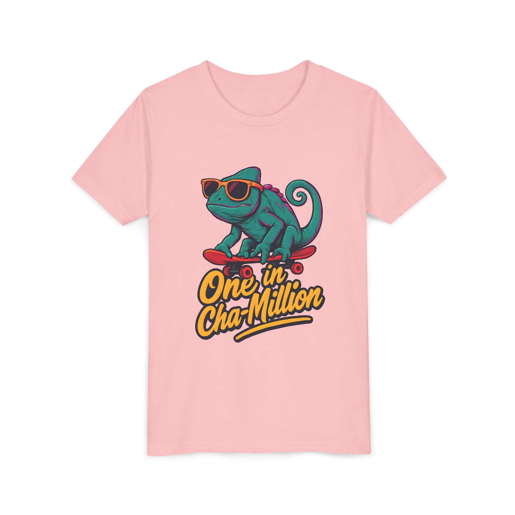 Chameleon Skateboard Shirt,  Kids T-shirt