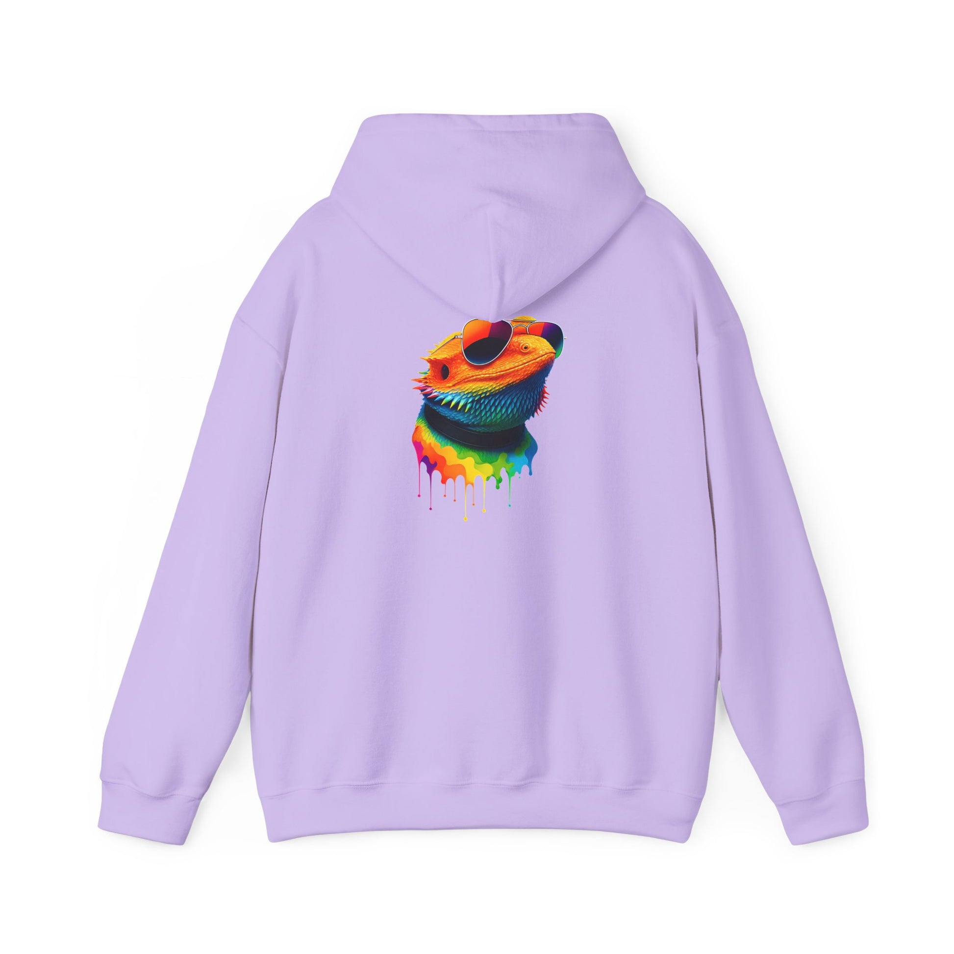 Colorful Lizard Hoodie – Unisex Heavy Blend™ Sweatshirt for Nature Lovers, Perfect Gift for Birthdays, Holidays, Cozy Wear, Unique Design
