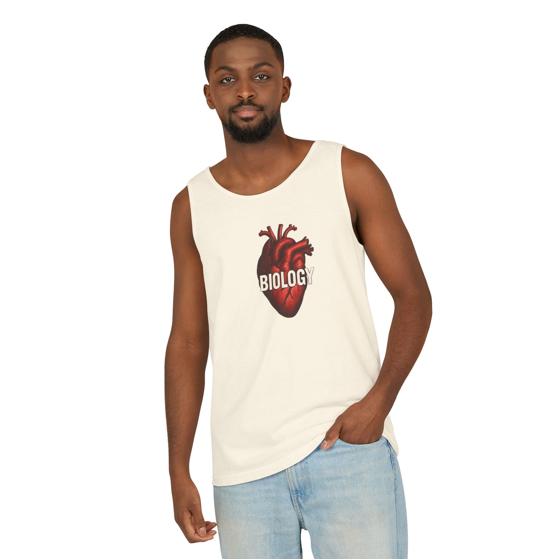 Biology Heart Tank Top - Unisex