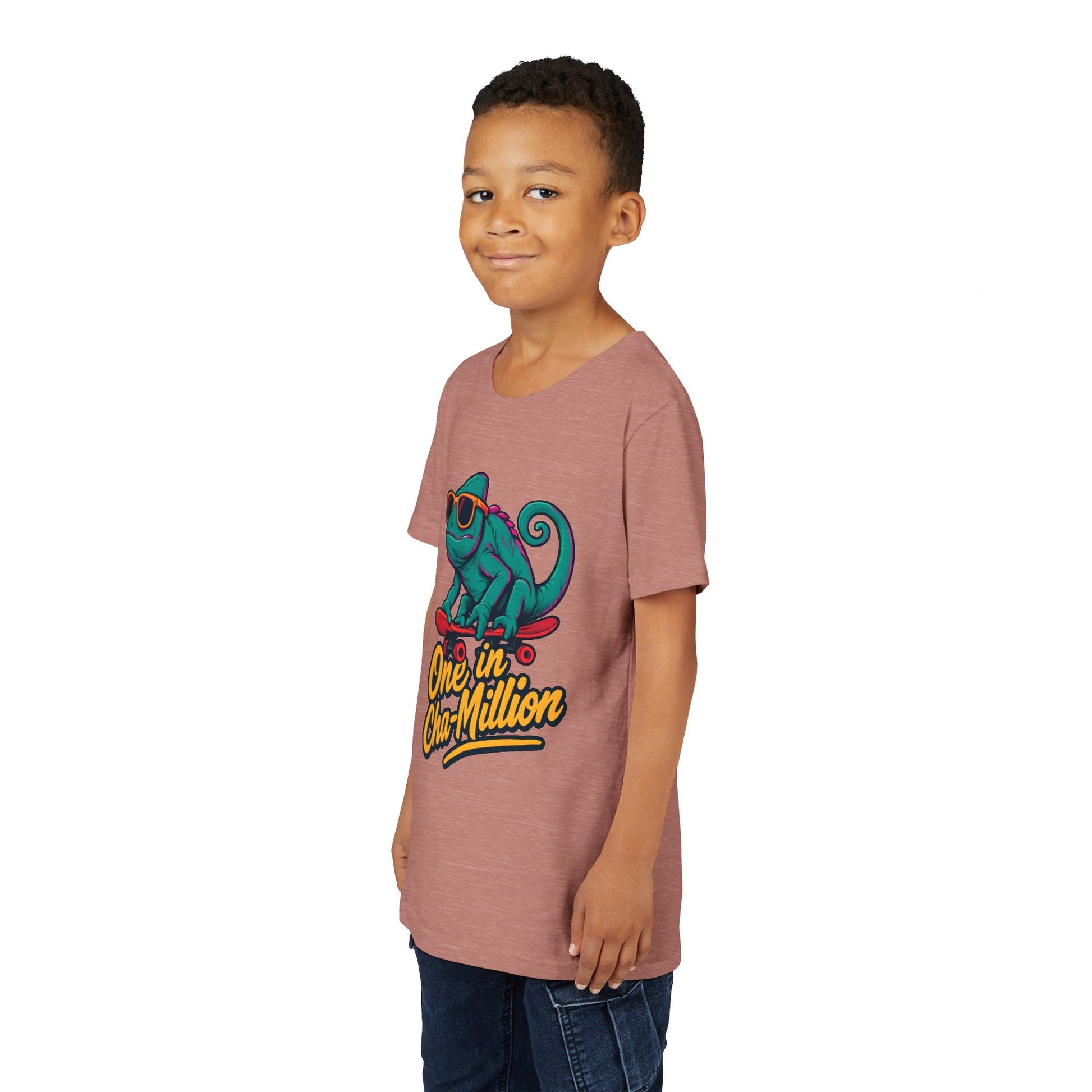 Chameleon Skateboard Shirt,  Kids T-shirt
