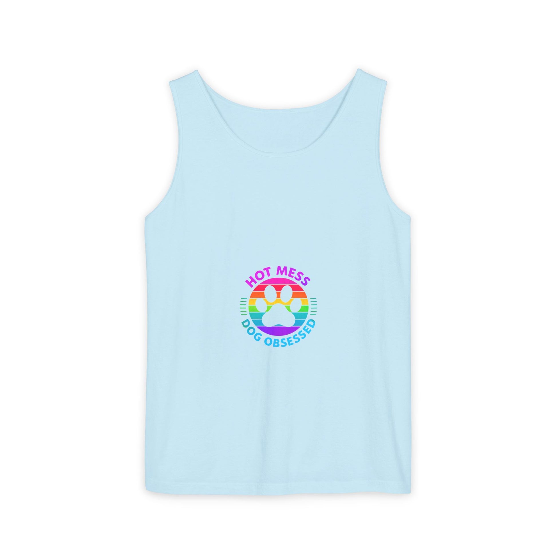 Dog Obsessed Unisex Garment-Dyed Tank Top