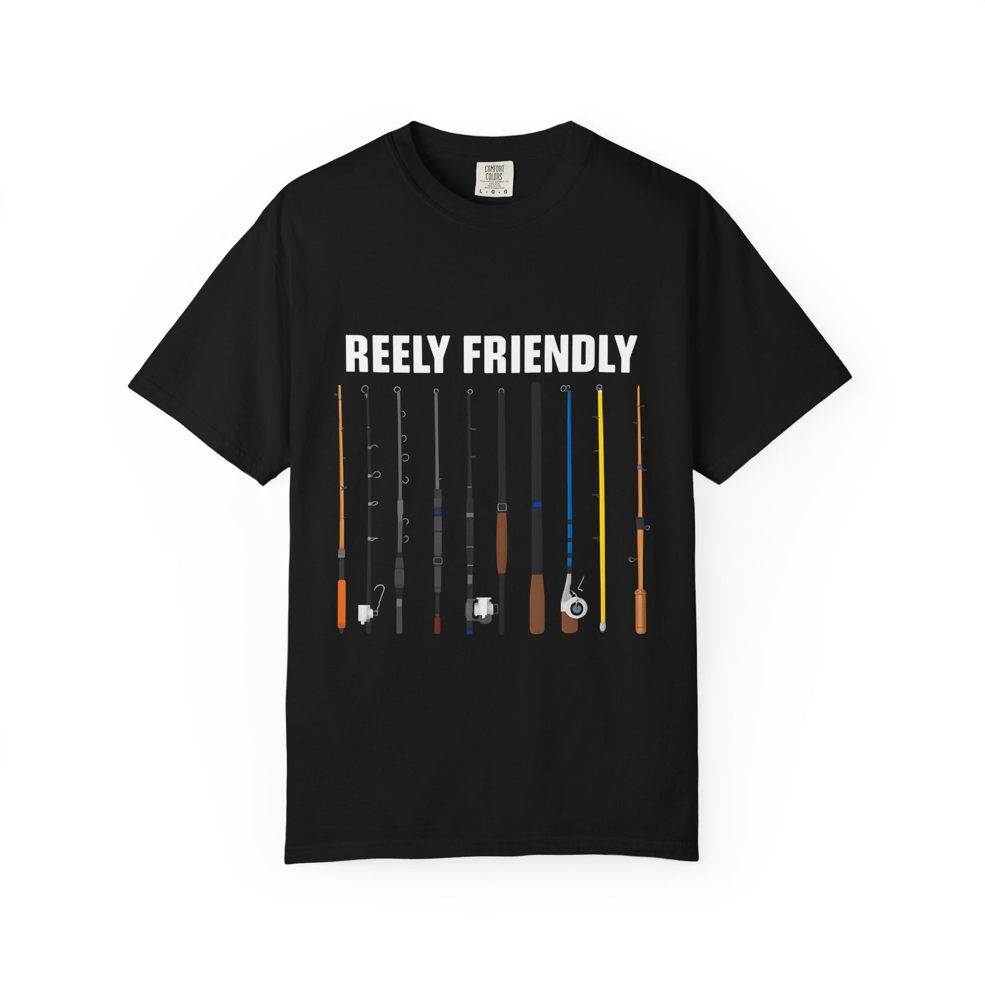 Reely Friendly Fishing T-shirt | Unisex, Gift for Fishermen, Casual Wear, Outdoor Adventure, Fishing Season