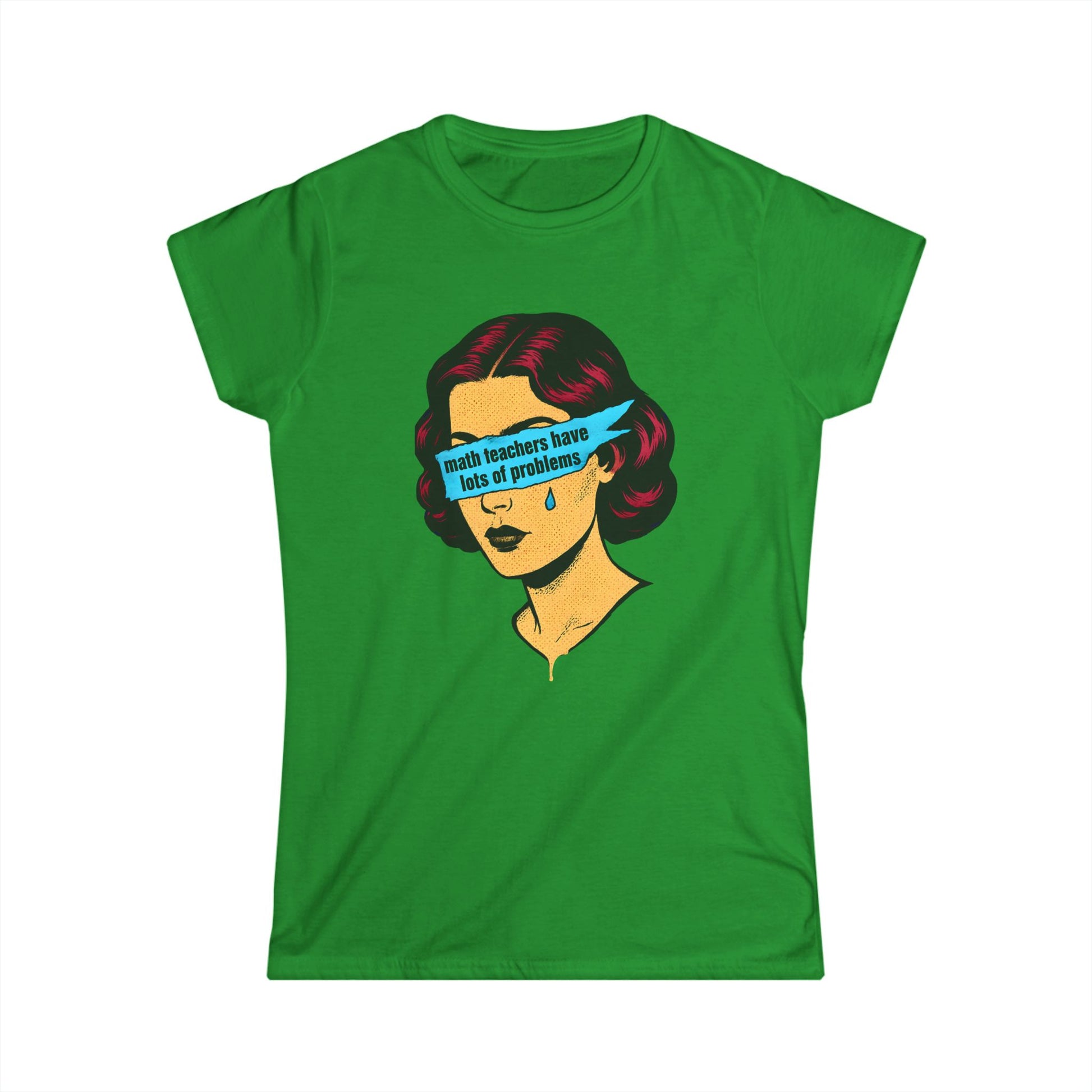 Comical Math Teacher Women's Tee