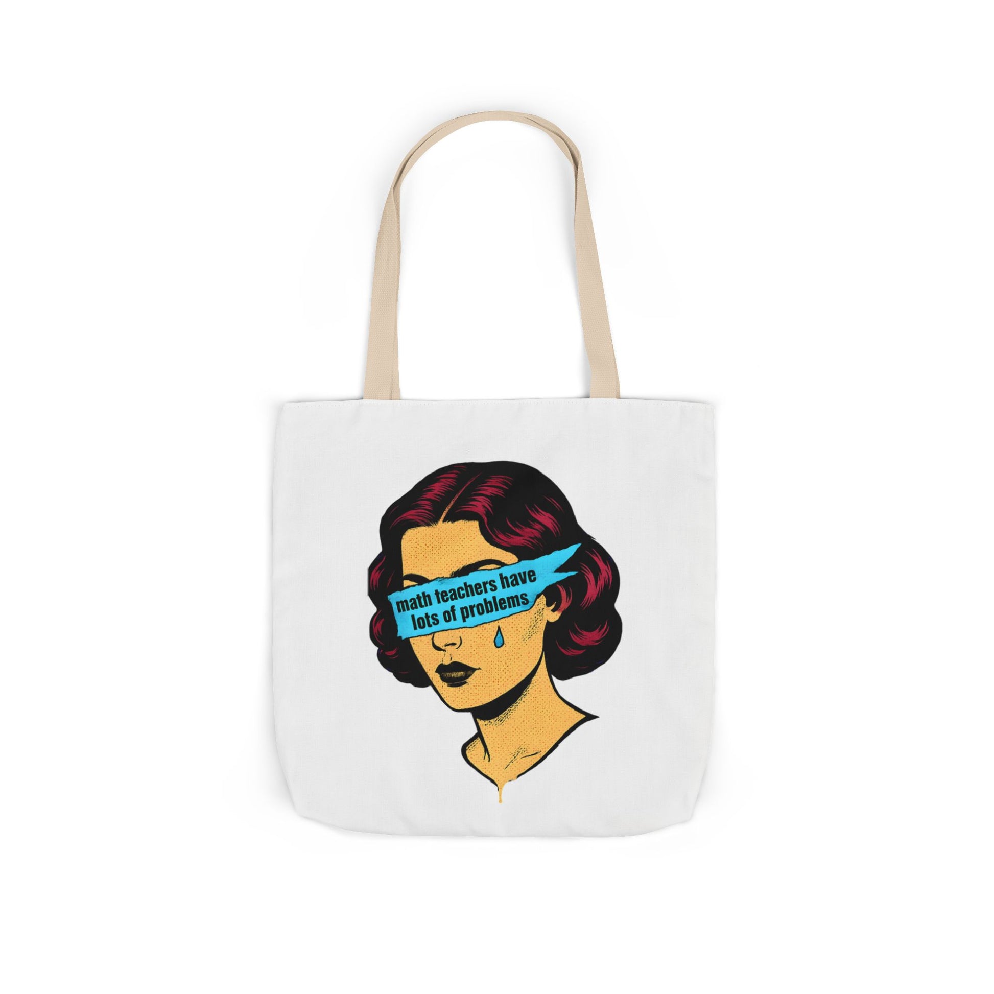 Math teacher Canvas Tote Bag