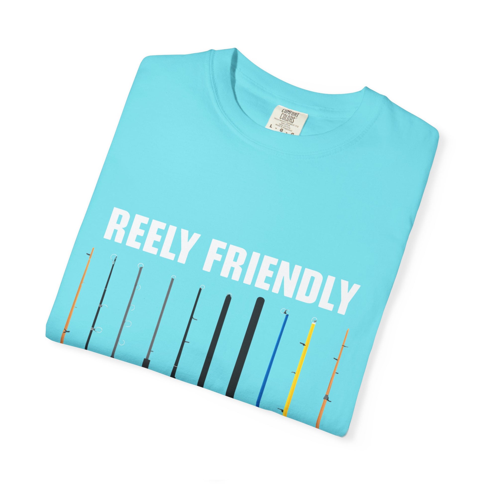 Reely Friendly Fishing T-shirt | Unisex, Gift for Fishermen, Casual Wear, Outdoor Adventure, Fishing Season