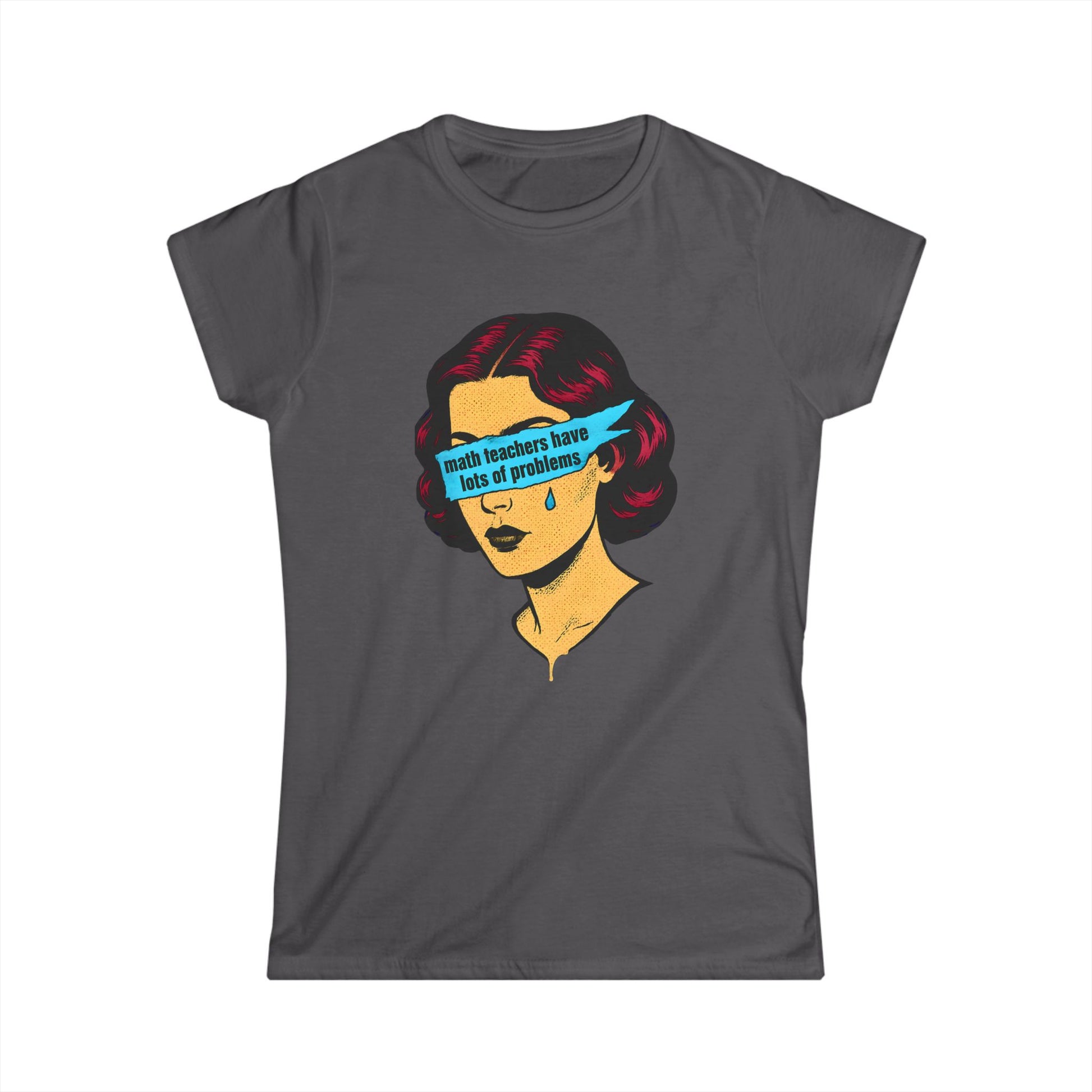 Comical Math Teacher Women's Tee