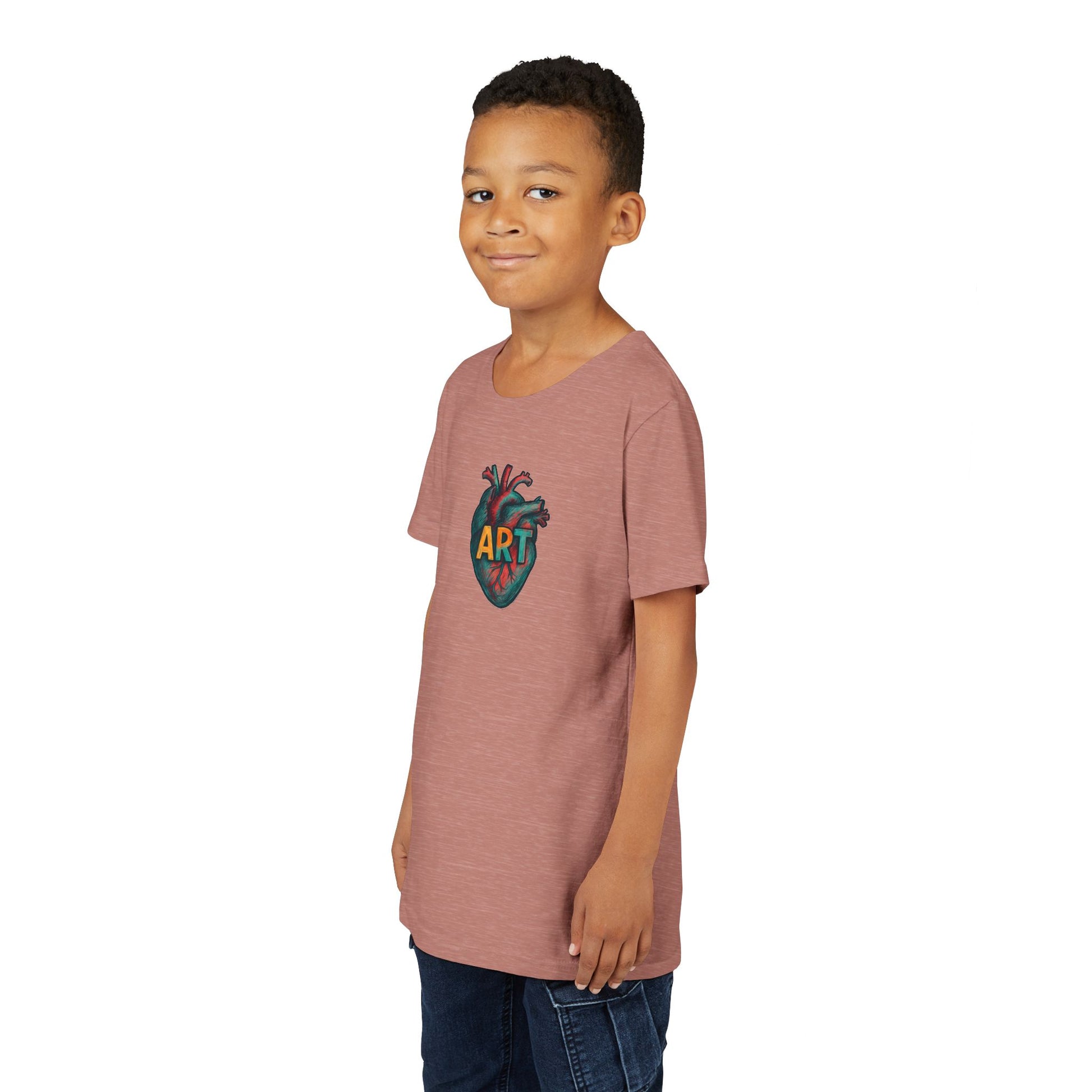Heart Art Youth Tee Shirt