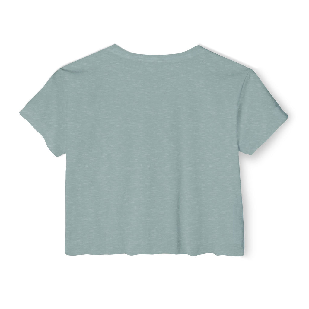 Flirty Graphic Crop Tee