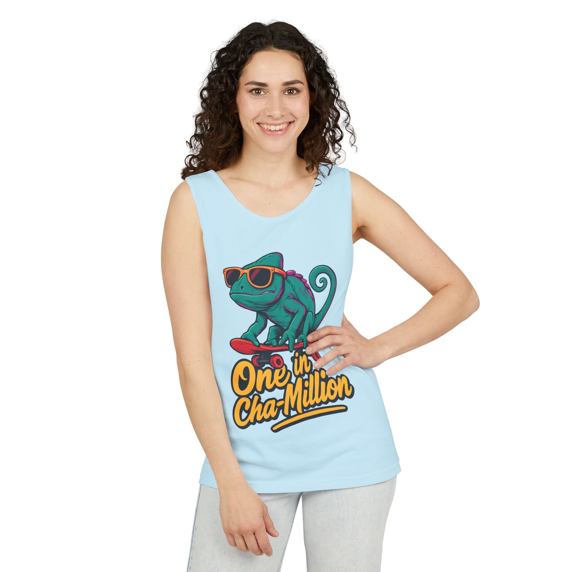 Chameleon Pun Tank Top