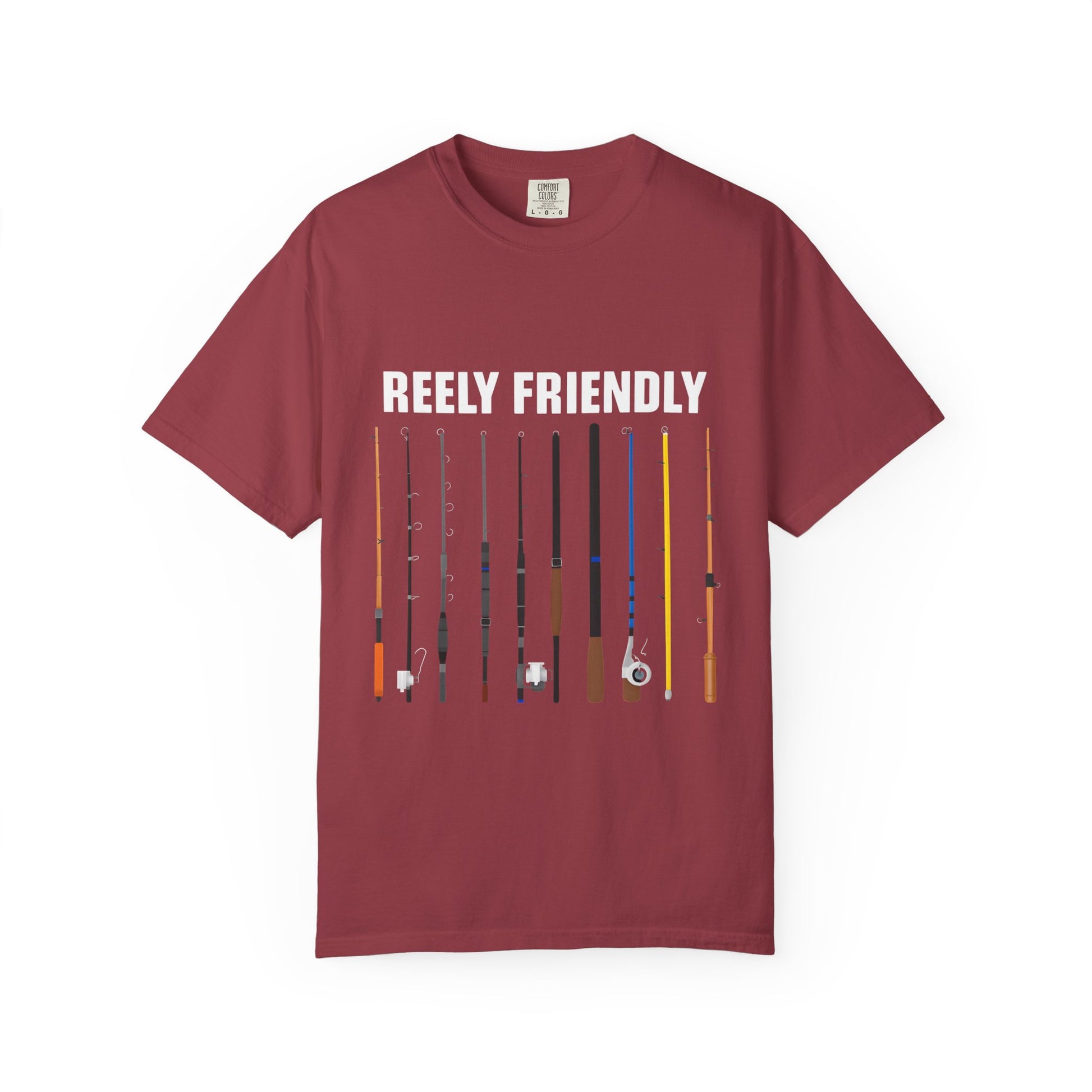 Reely Friendly Fishing T-shirt | Unisex, Gift for Fishermen, Casual Wear, Outdoor Adventure, Fishing Season