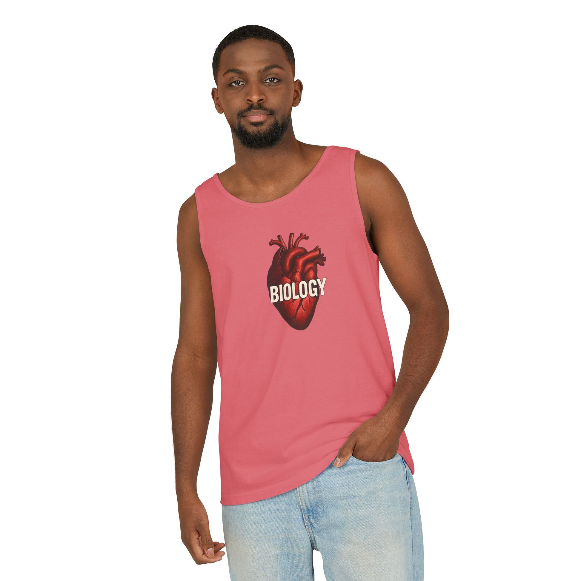 Biology Heart Tank Top - Unisex