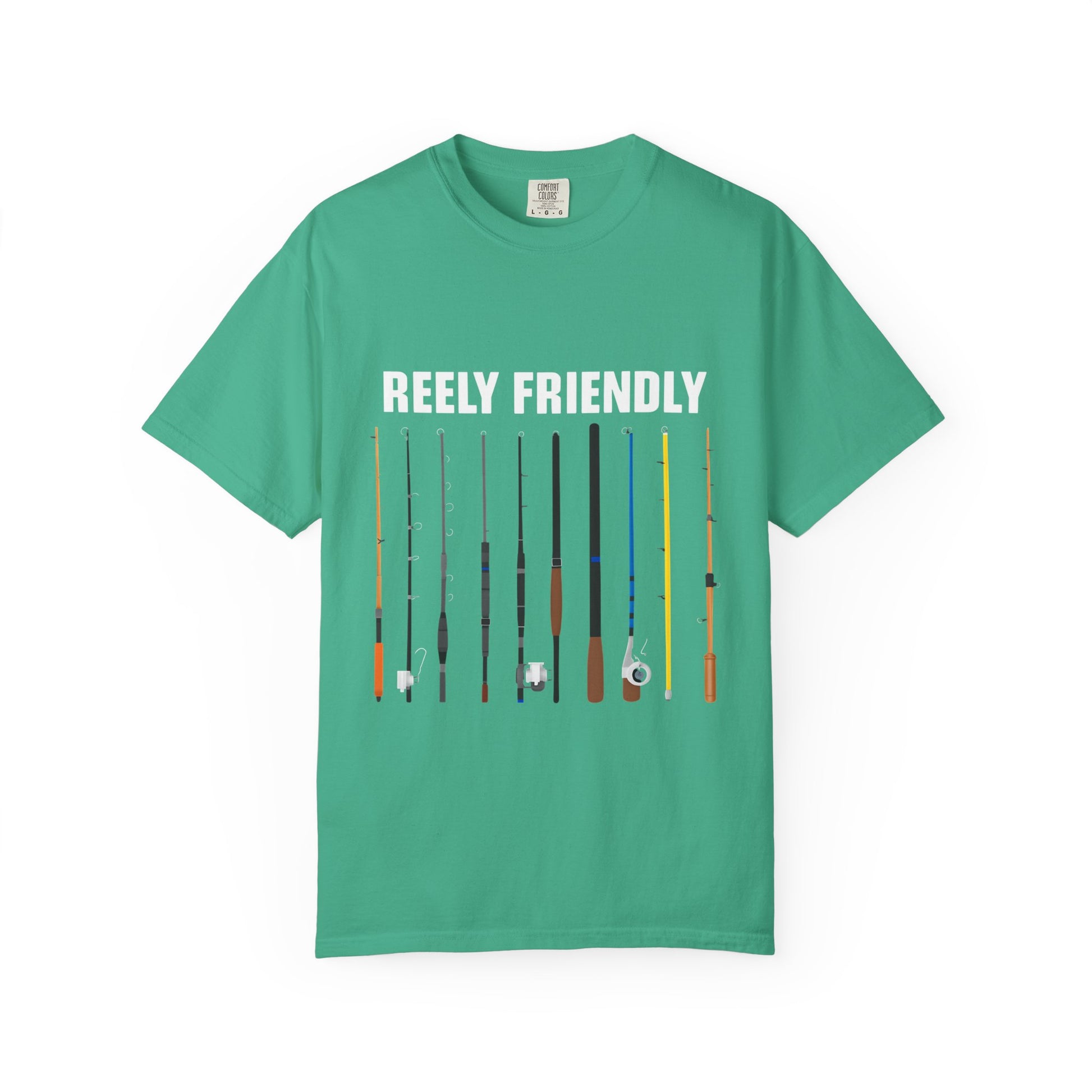 Reely Friendly Fishing T-shirt | Unisex, Gift for Fishermen, Casual Wear, Outdoor Adventure, Fishing Season