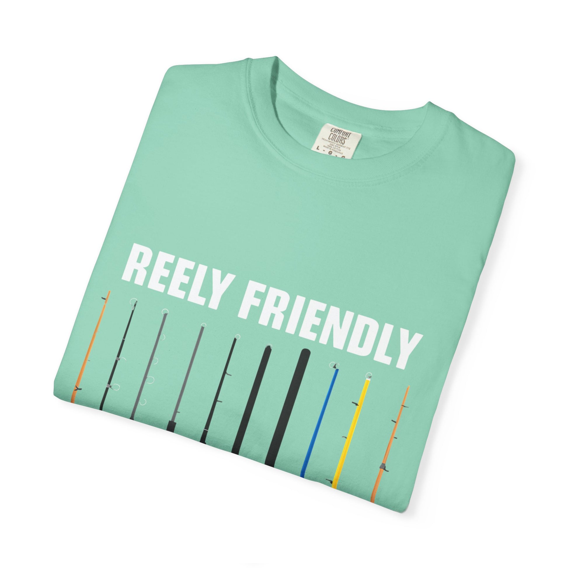 Reely Friendly Fishing T-shirt | Unisex, Gift for Fishermen, Casual Wear, Outdoor Adventure, Fishing Season