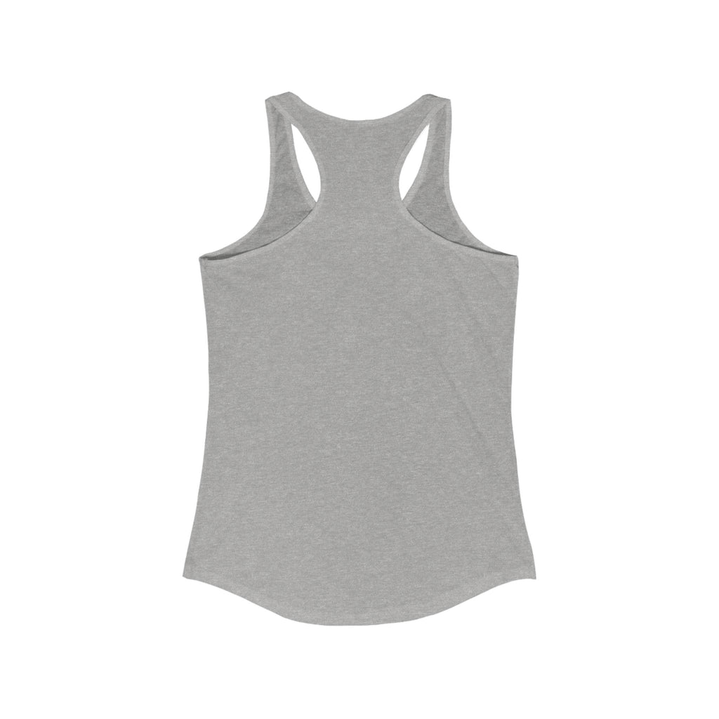 Cosmic Vibes Racerback Tank, Space-Themed Apparel, Women's Athletic Top, Gift for Space Lovers, Summer Workout Gear, Festival Outfit