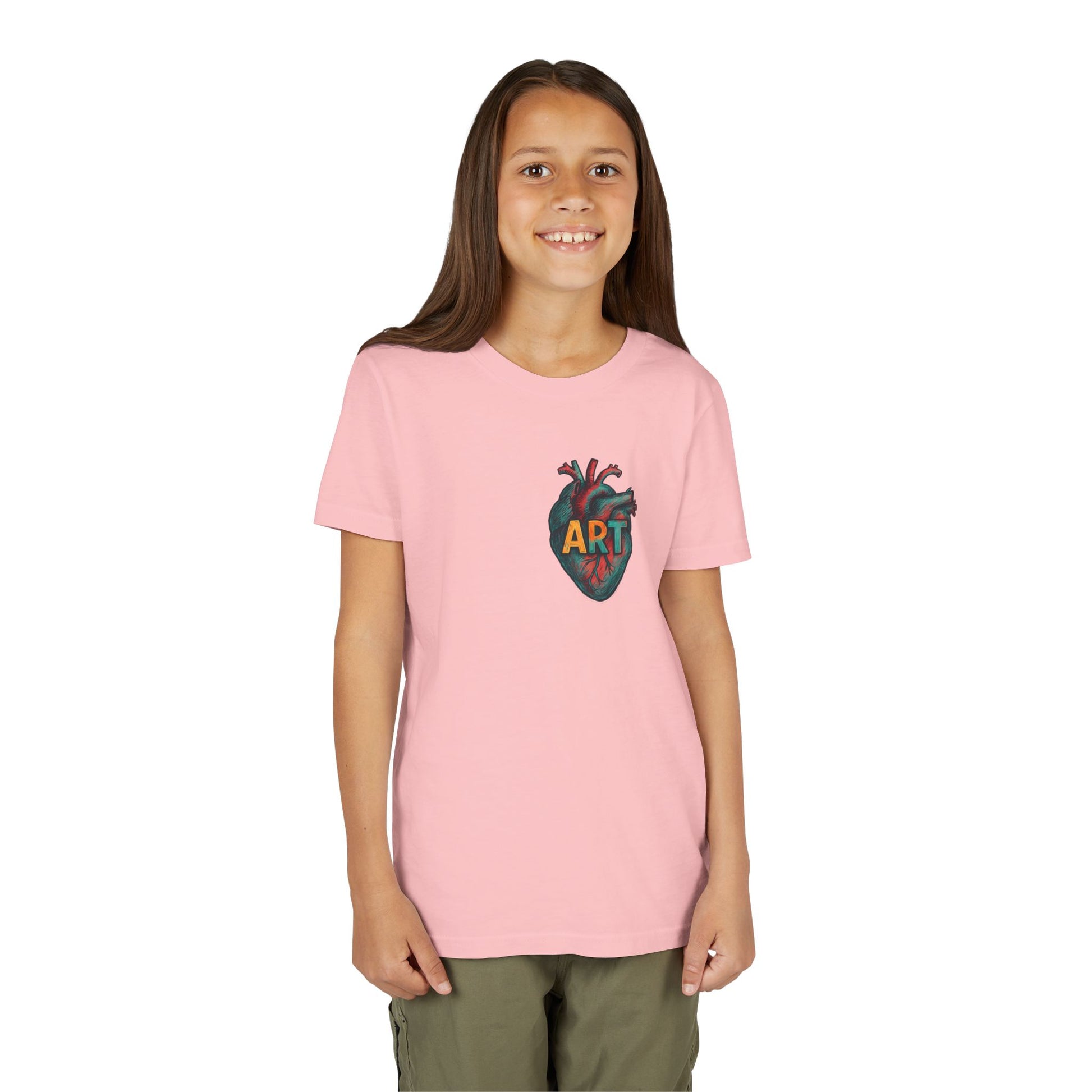Heart Art Youth Tee Shirt
