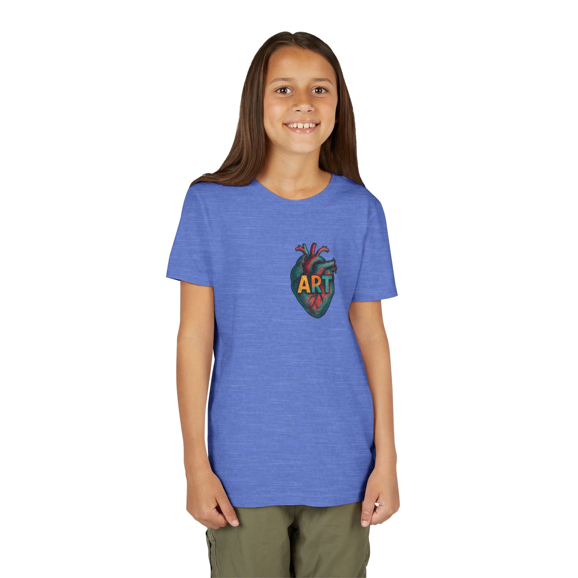Heart Art Youth Tee Shirt
