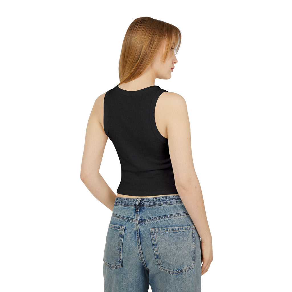 Gamer Girl Micro Rib Tank Top, Casual Summer Top, Video Game Gift, Fun Racerback Tee, Geeky Fashion Apparel, Cute Graphic Tank