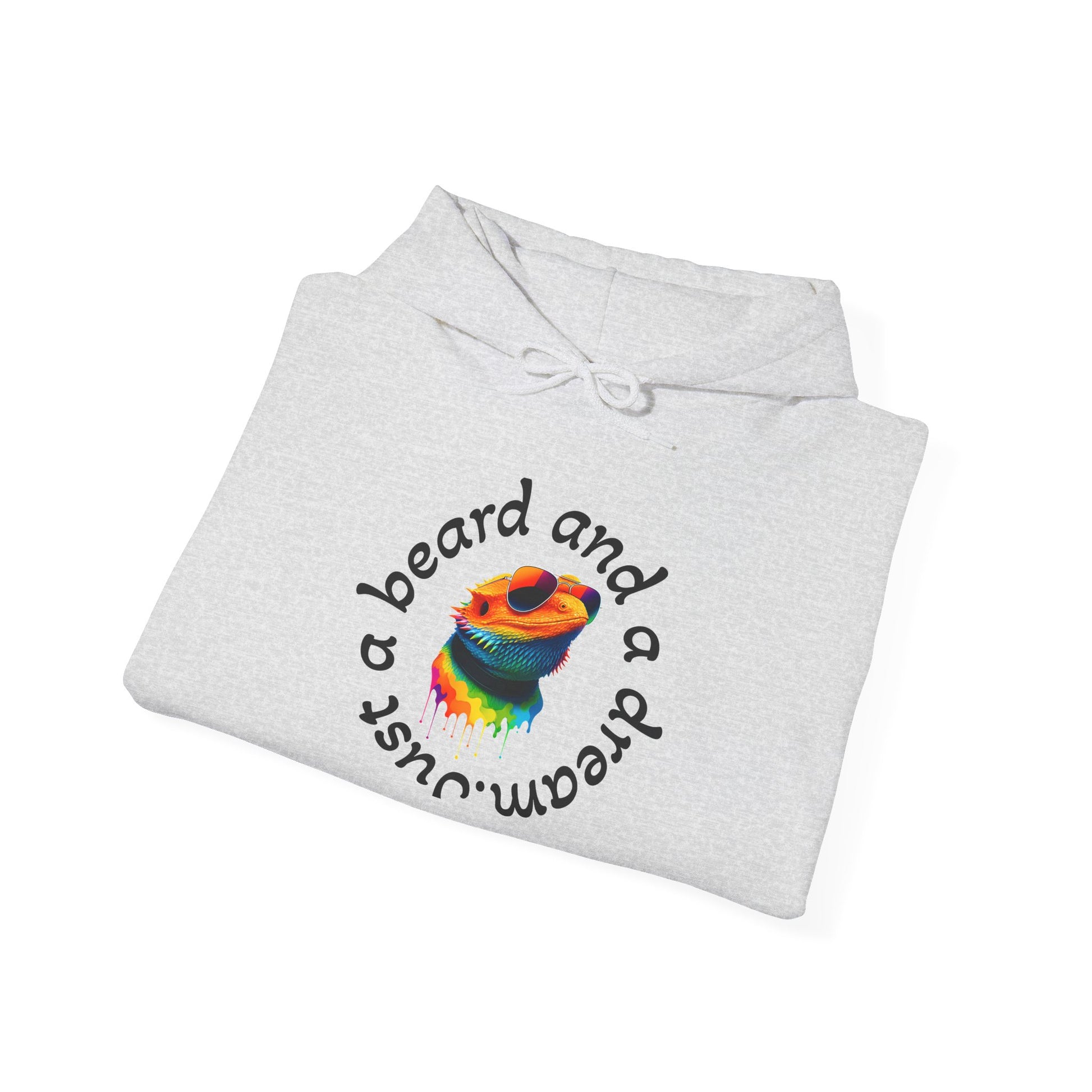 Colorful Lizard Hoodie – Unisex Heavy Blend™ Sweatshirt for Nature Lovers, Perfect Gift for Birthdays, Holidays, Cozy Wear, Unique Design