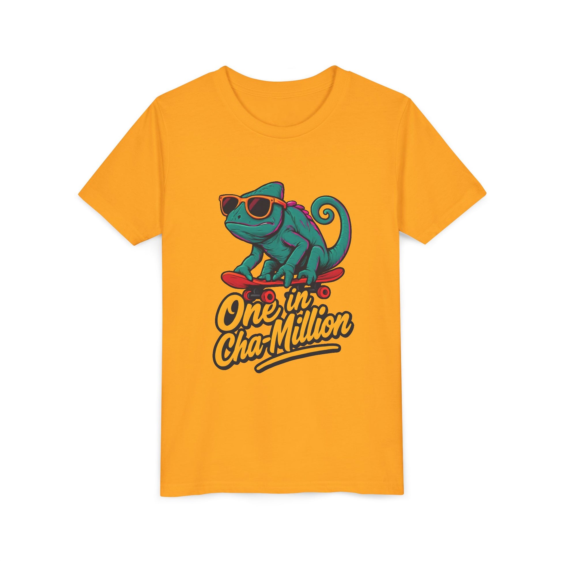 Chameleon Skateboard Shirt,  Kids T-shirt