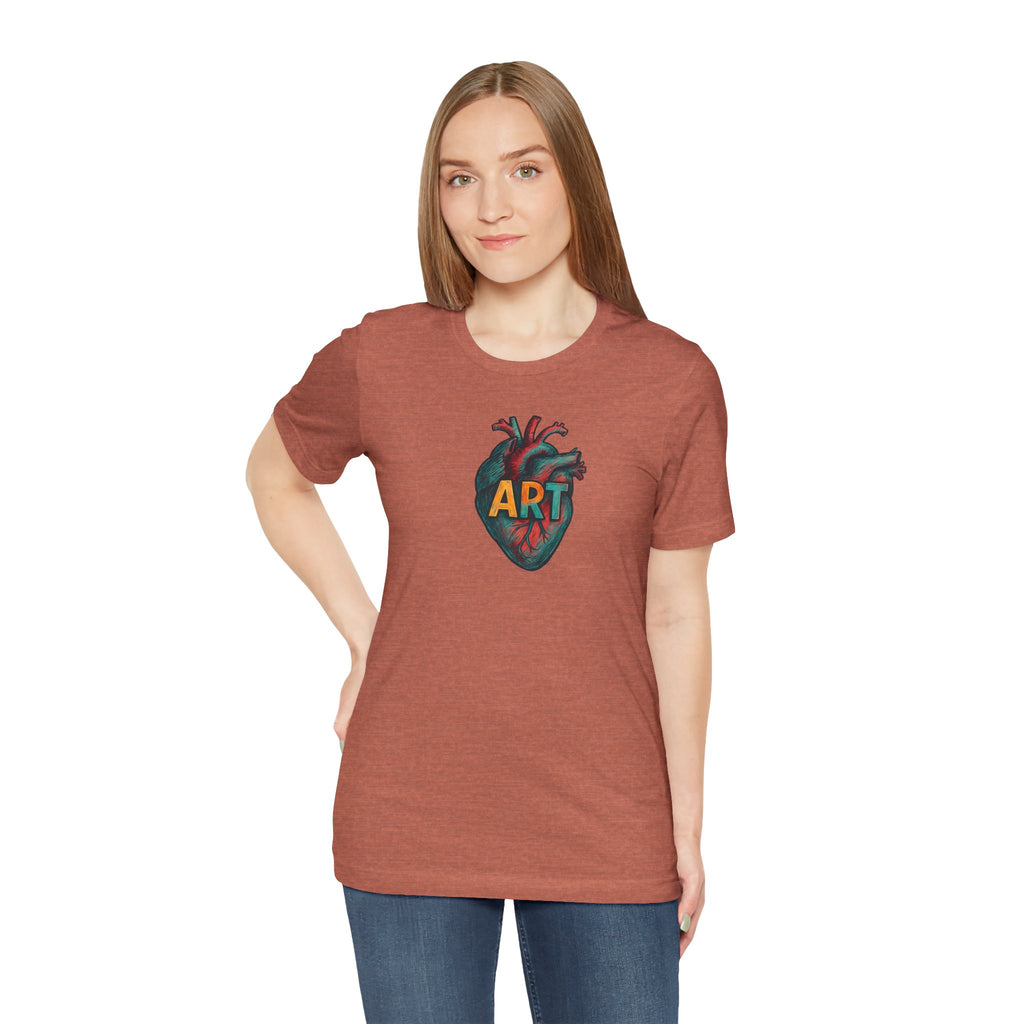 Art Heart T-Shirt