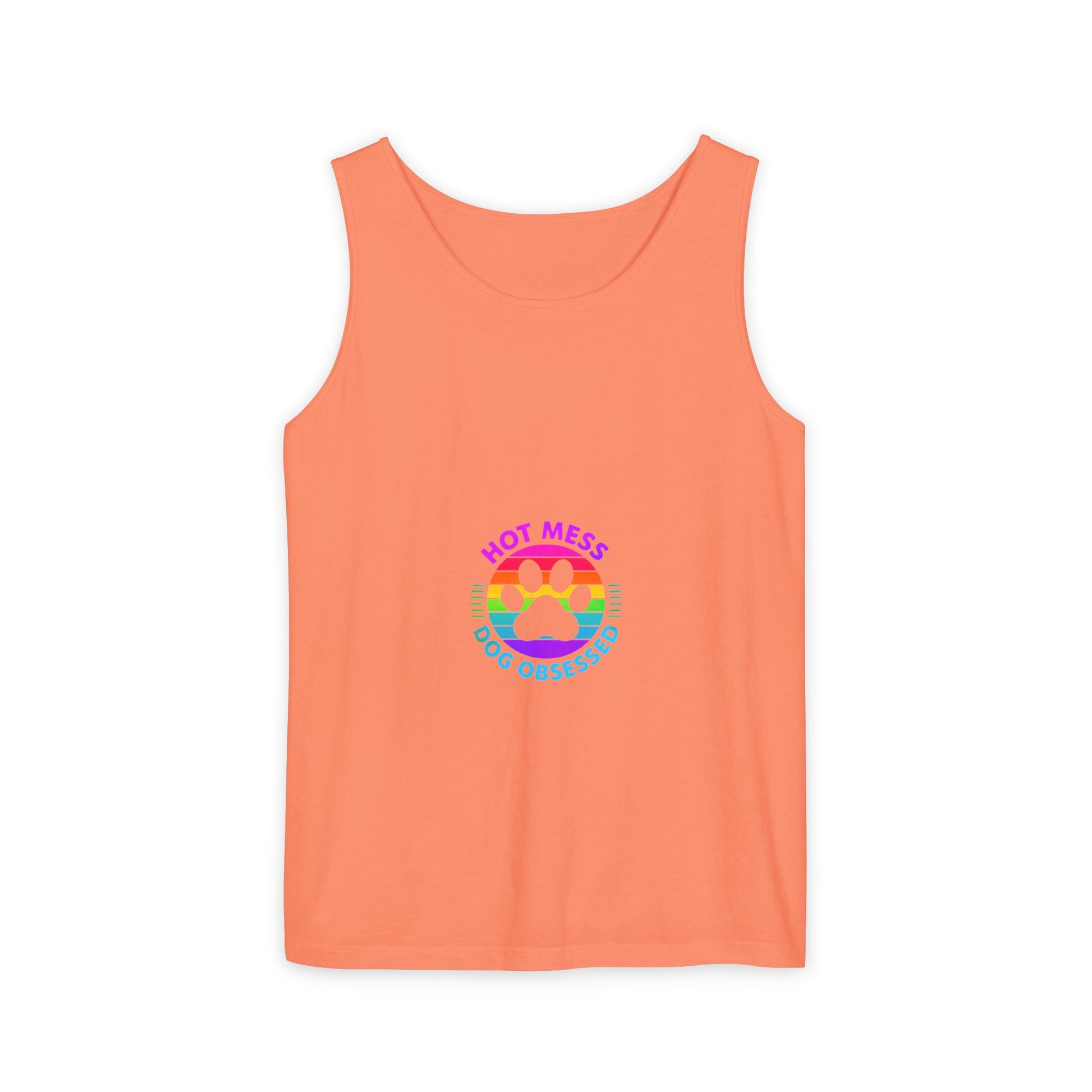 Dog Obsessed Unisex Garment-Dyed Tank Top