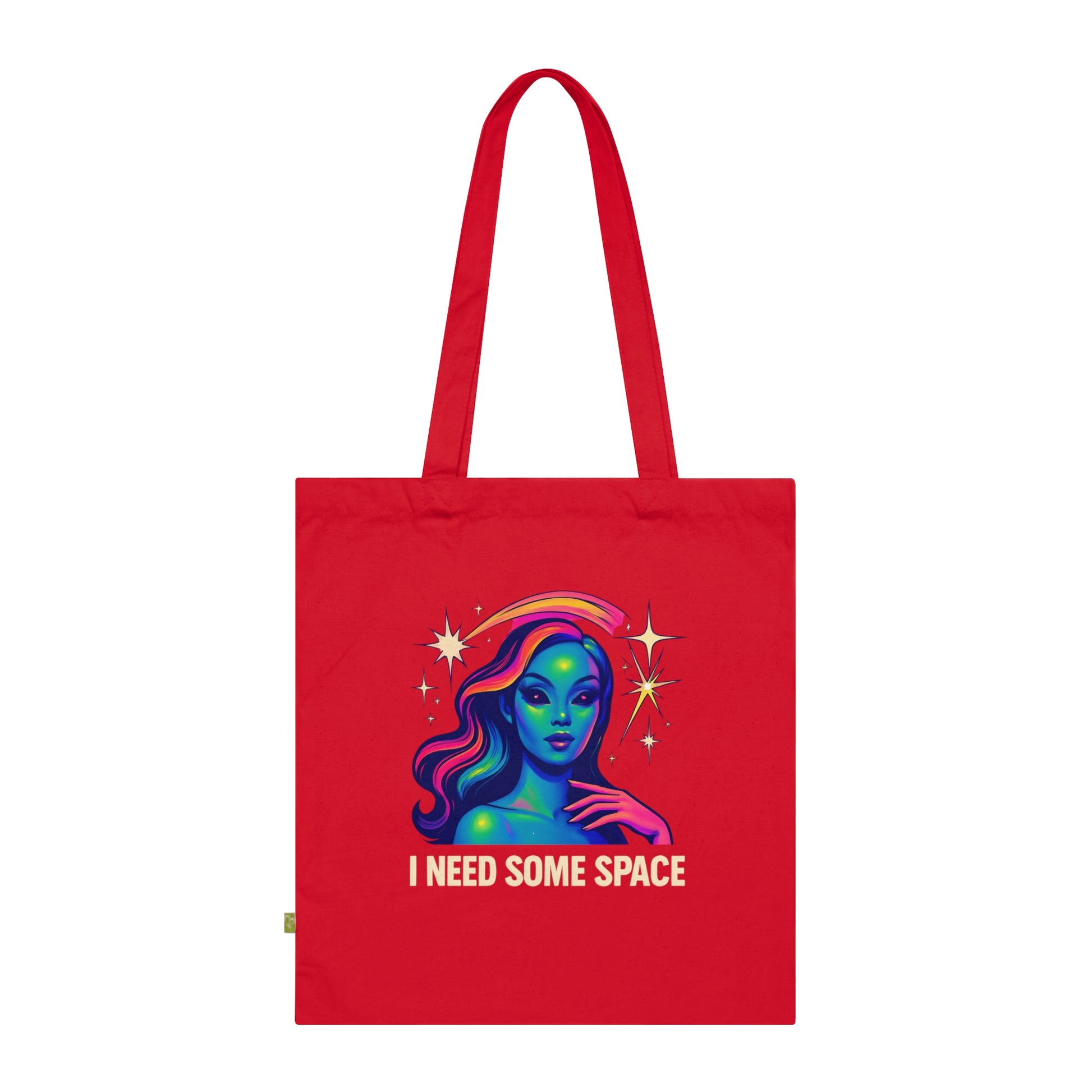 Cosmic Vibes Tote Bag - I Need Some Space, Eco-Friendly Shopping Bag, Unique Gift for Space Lovers, Casual Day Bag, Galaxy Art Tote