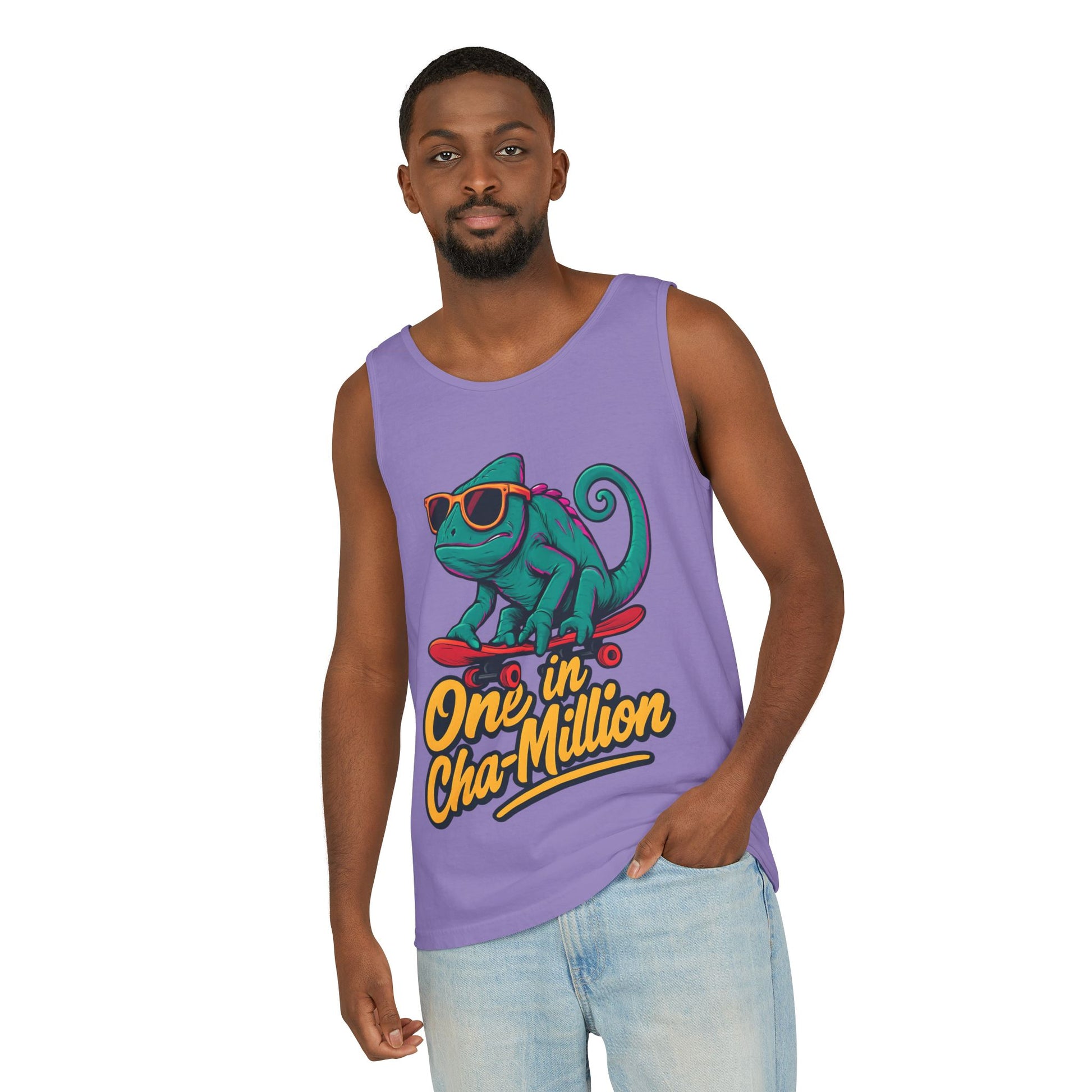 Chameleon Pun Tank Top