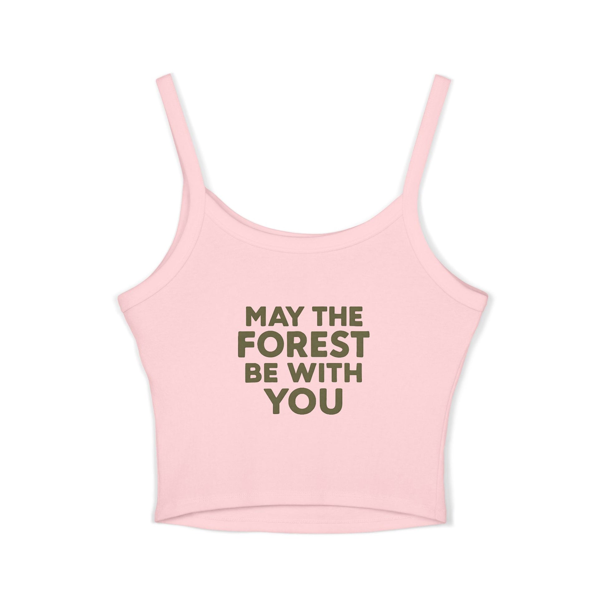 Forest Lover's Spaghetti Strap Tank Top